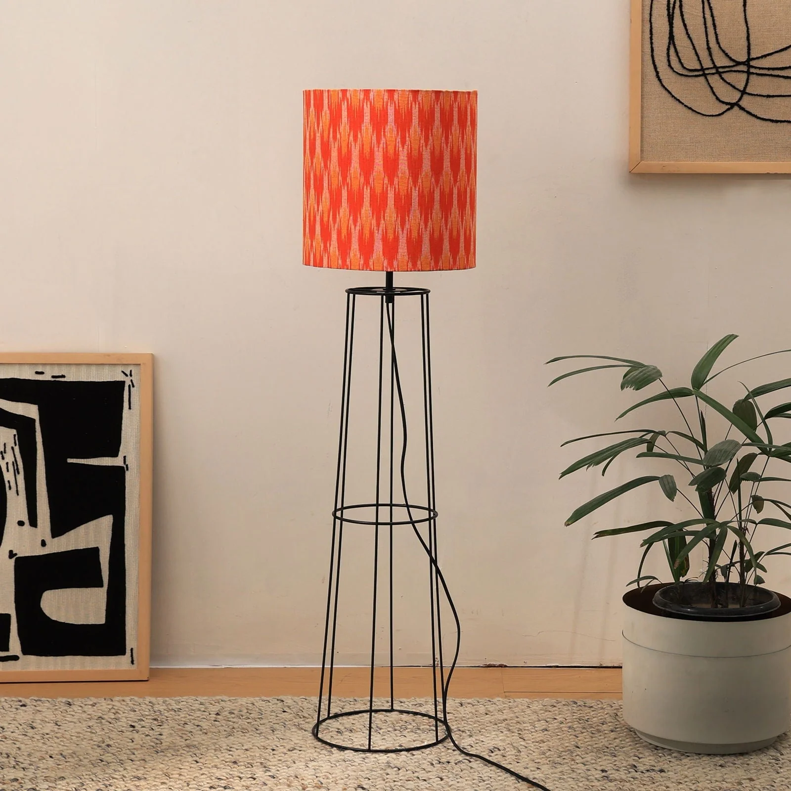 Ikkat Floor Lamp
