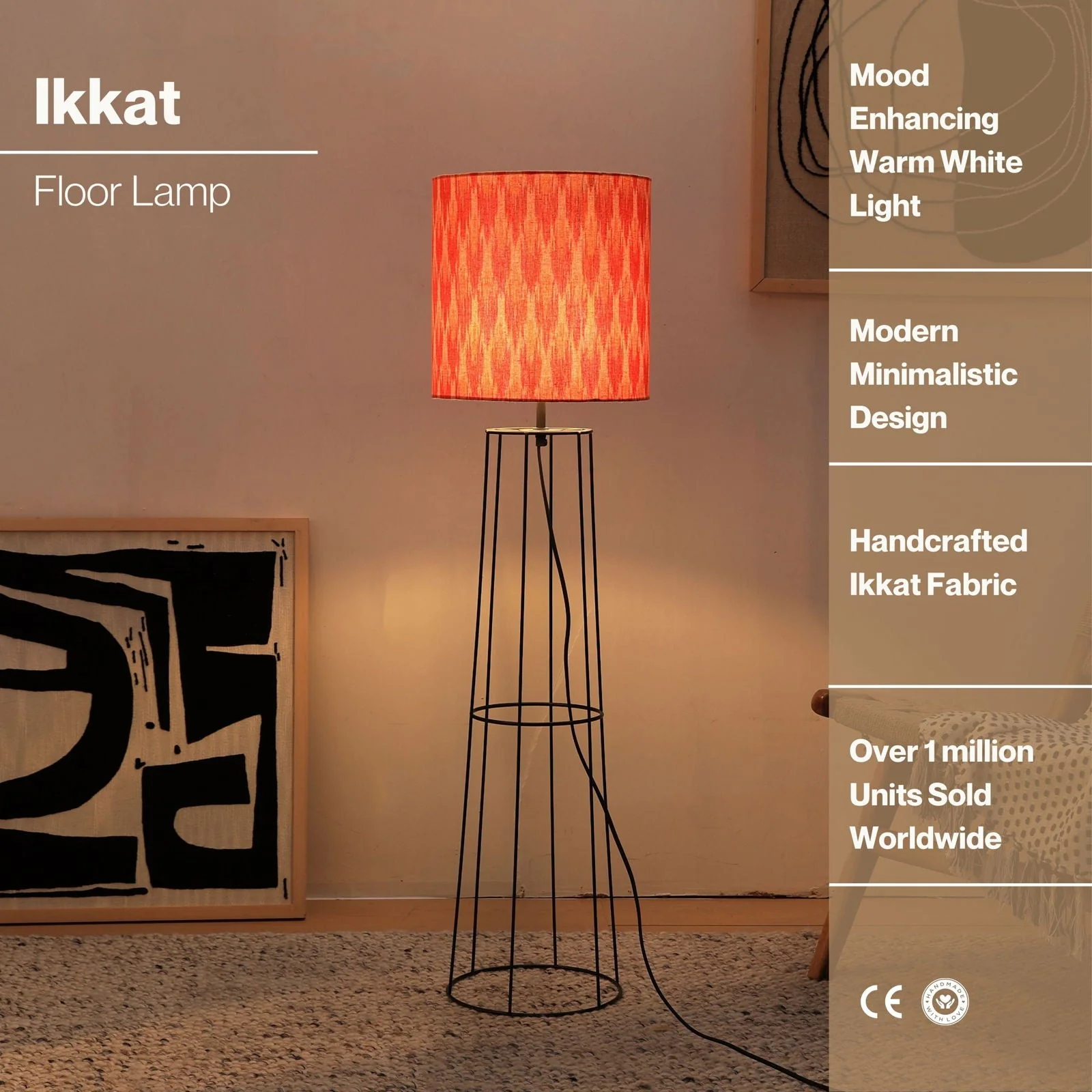 Ikkat Floor Lamp - Image 7