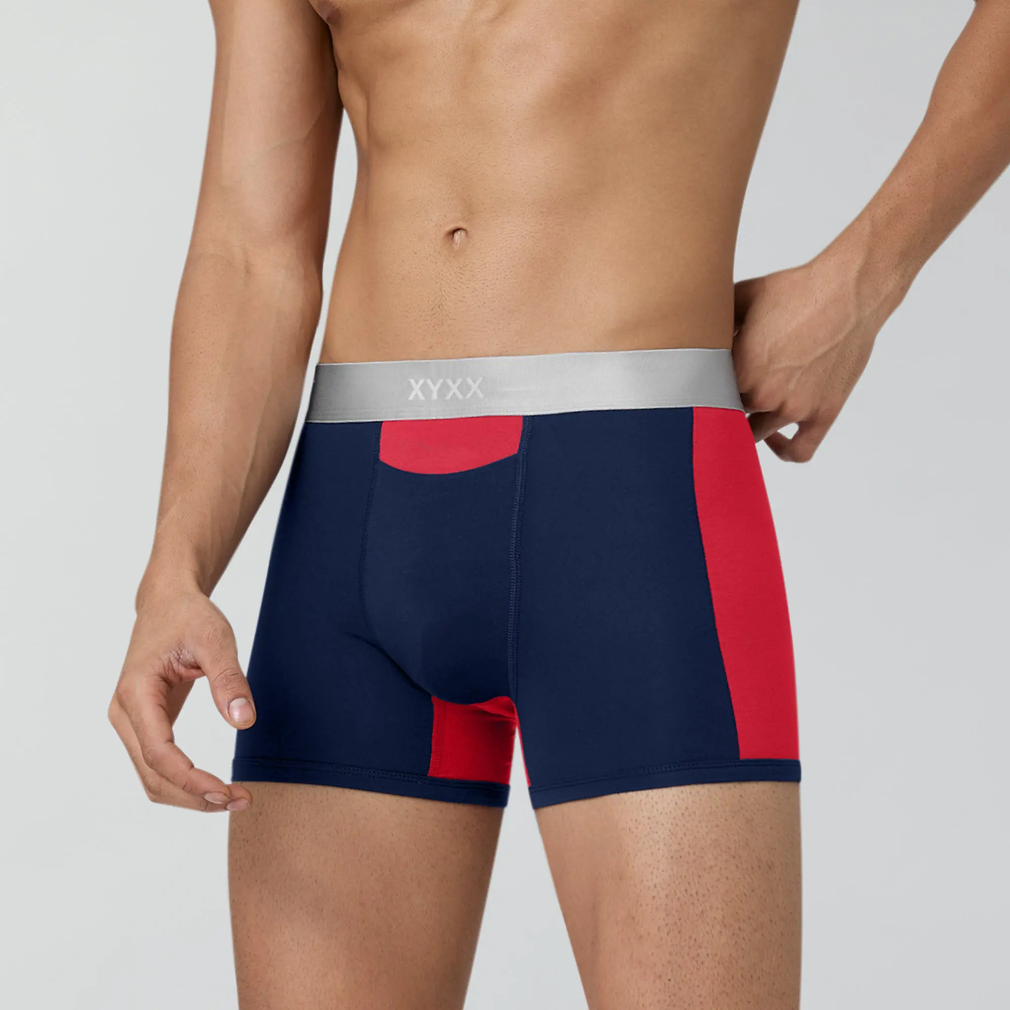 Illuminati Modal Trunks Black Blue Duo Blue (Pack of 3) - Image 4