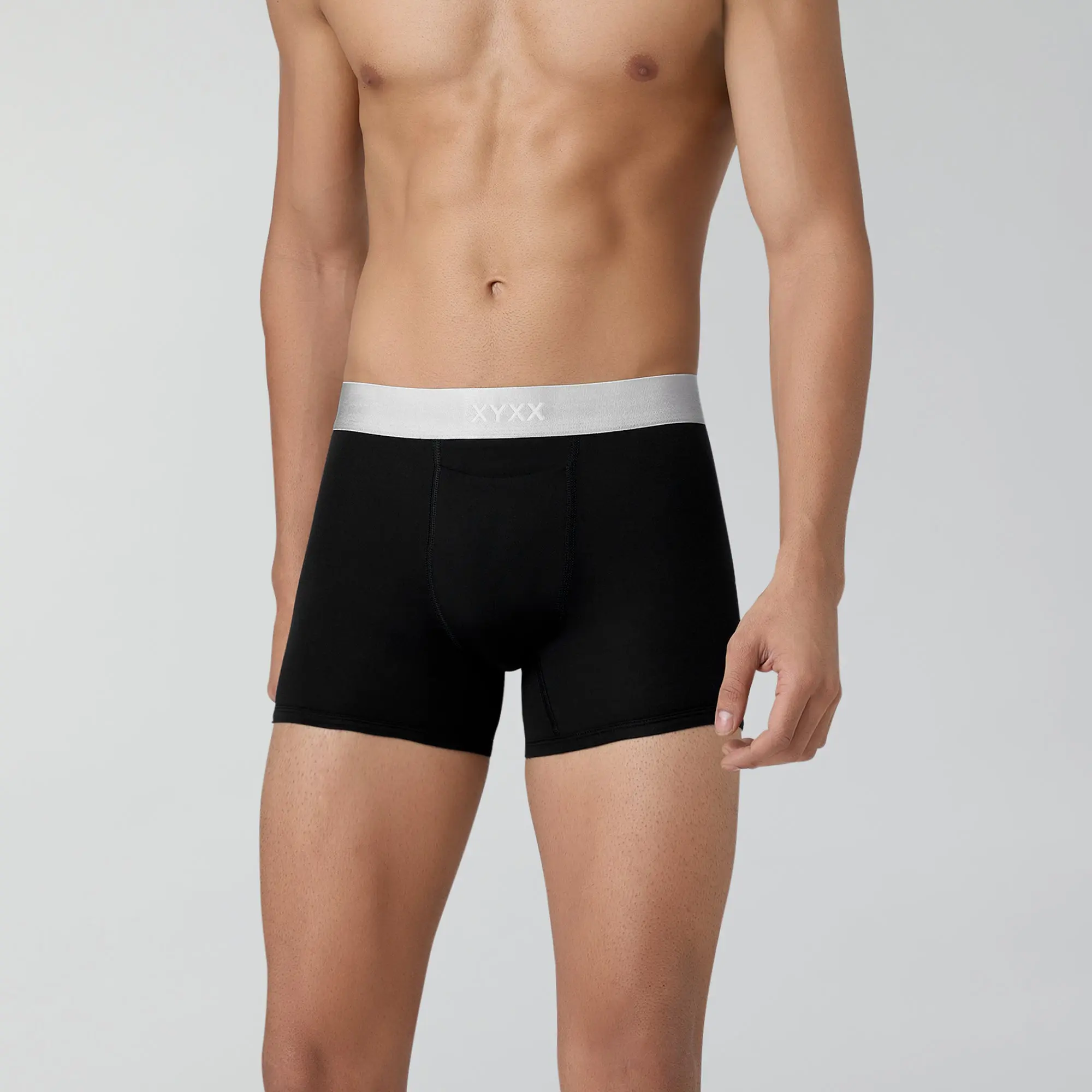 Illuminati Modal Trunks Blue Black Duo Blue (Pack of 3) - Image 4