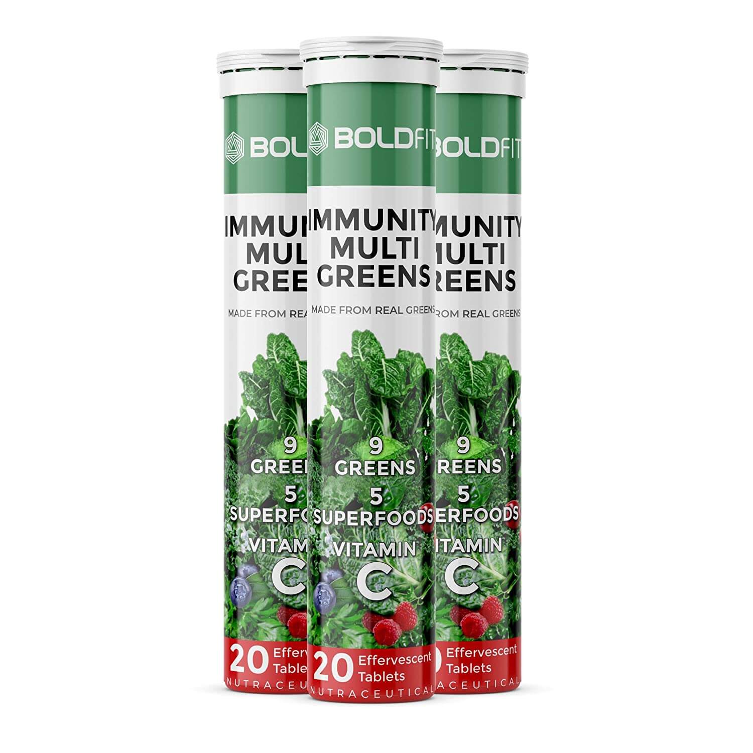 Immunity Multi Greens Effervescent Tablets - Image 8