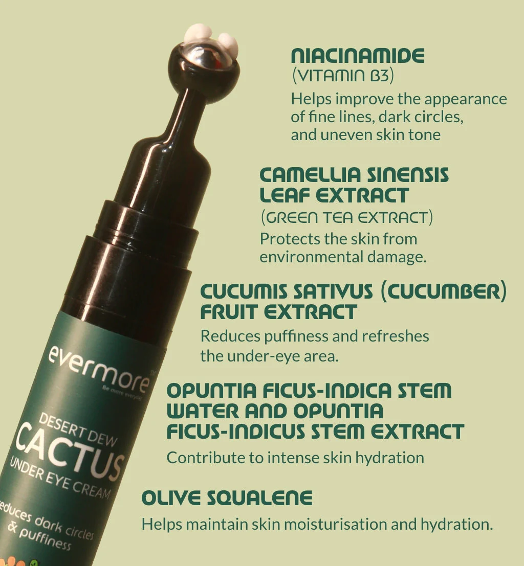 IndiaS First Mexico-Sourced Cactus-Infused Under-Eye Cream - Image 3