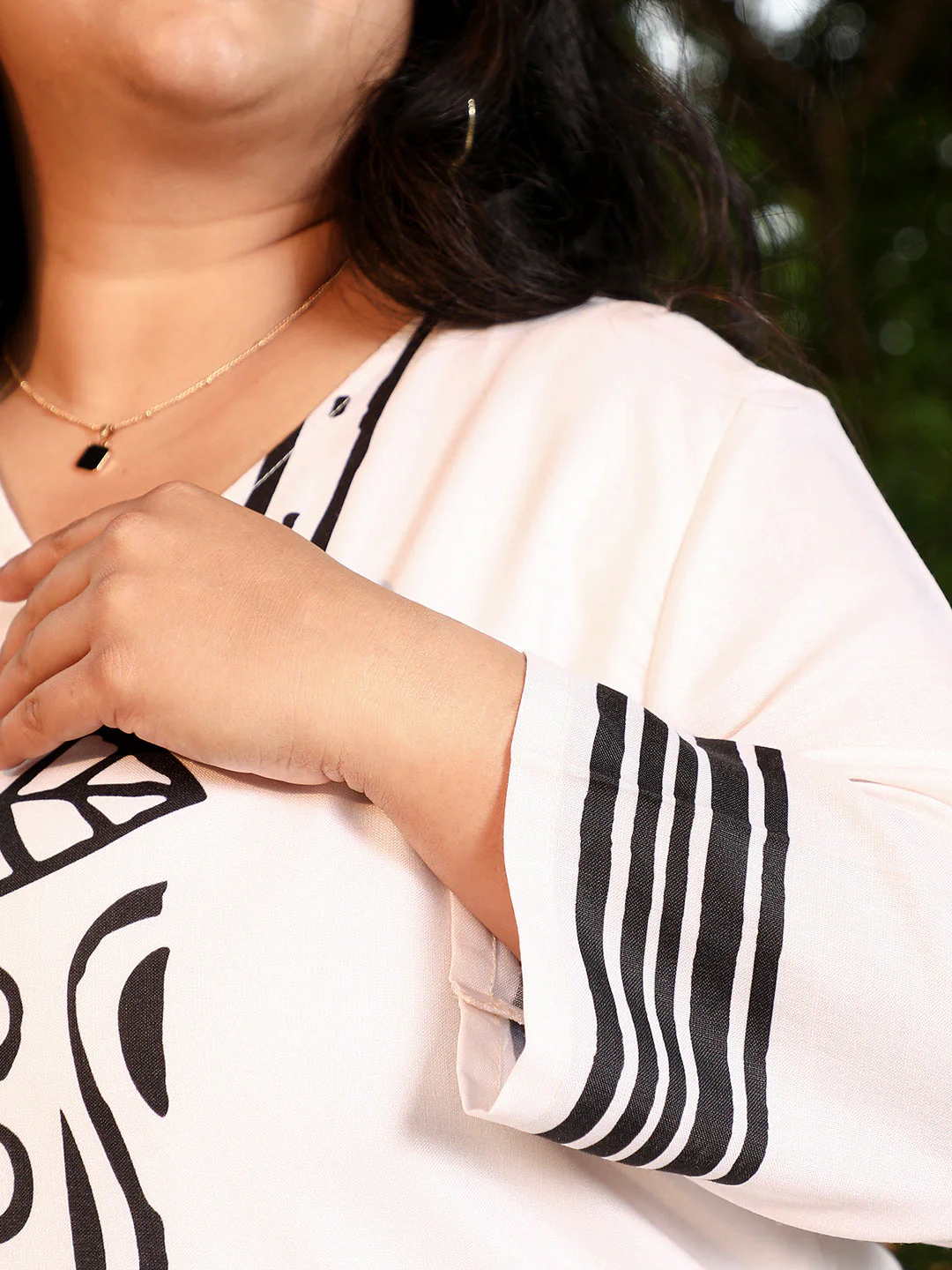 Indie Lines Kurta Set - Image 6
