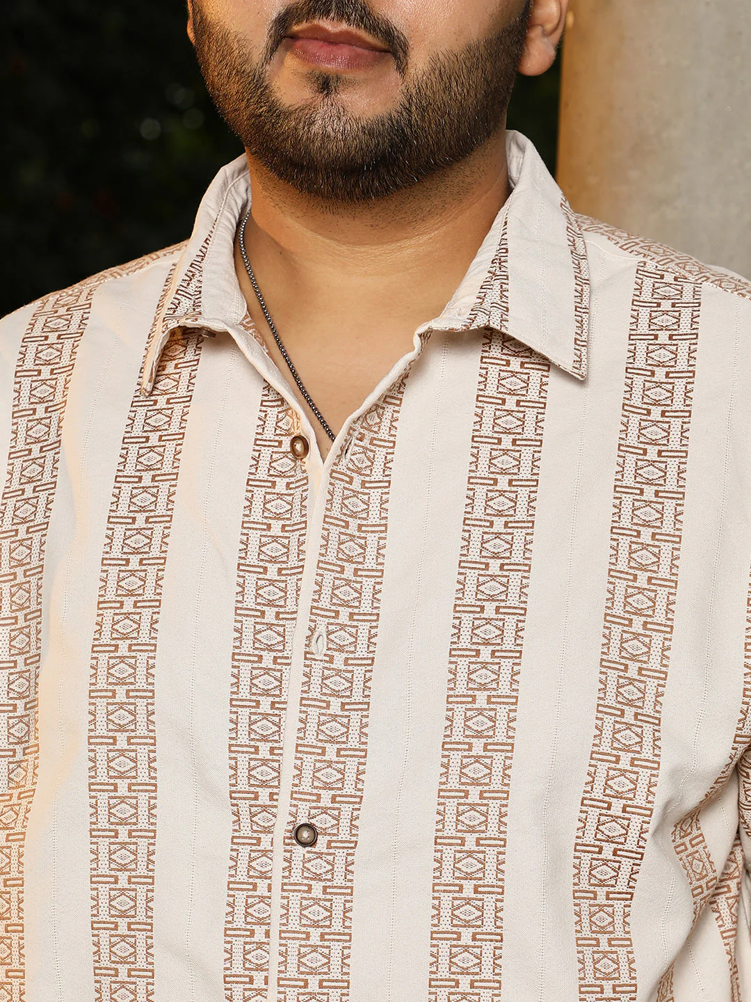 Indie-Stripe Jacquard Shirt - Image 7