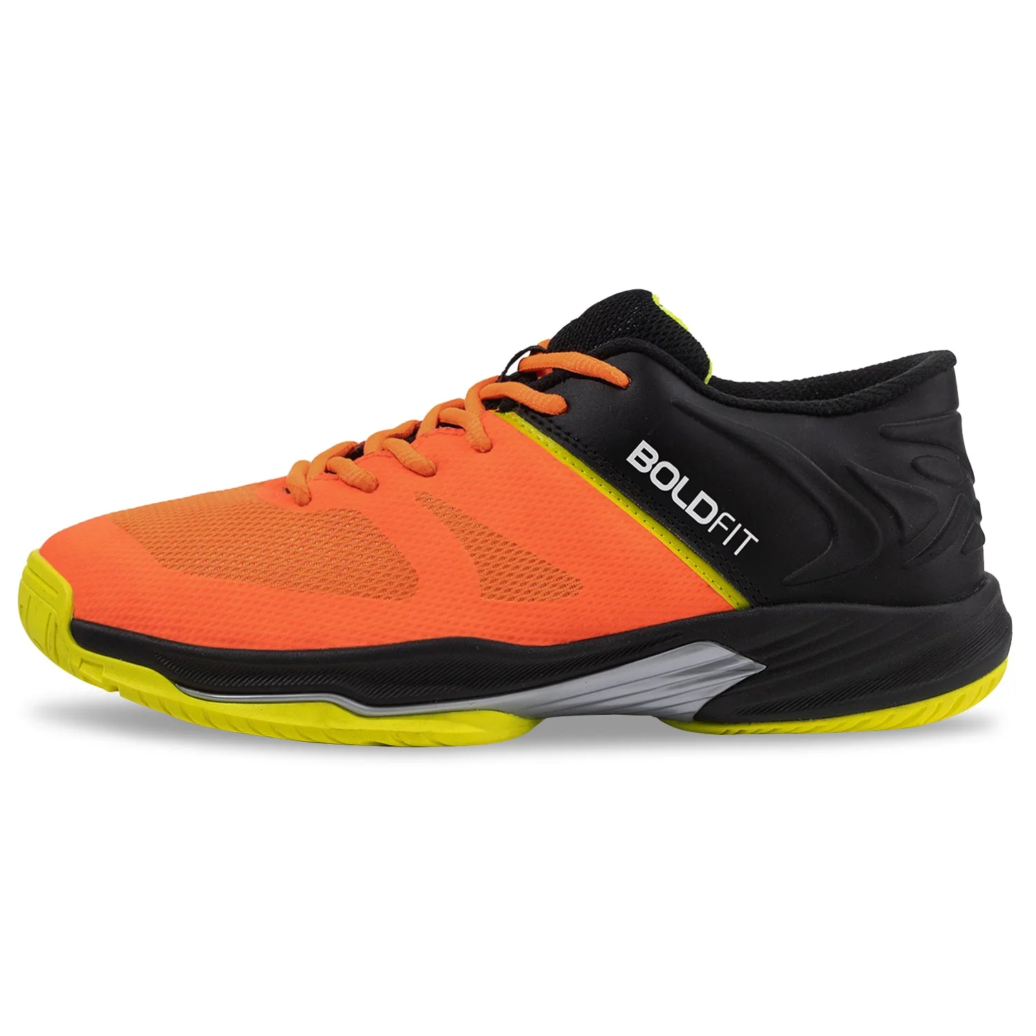 Inferno Mens Badminton Shoes - Orange-Black - Image 167