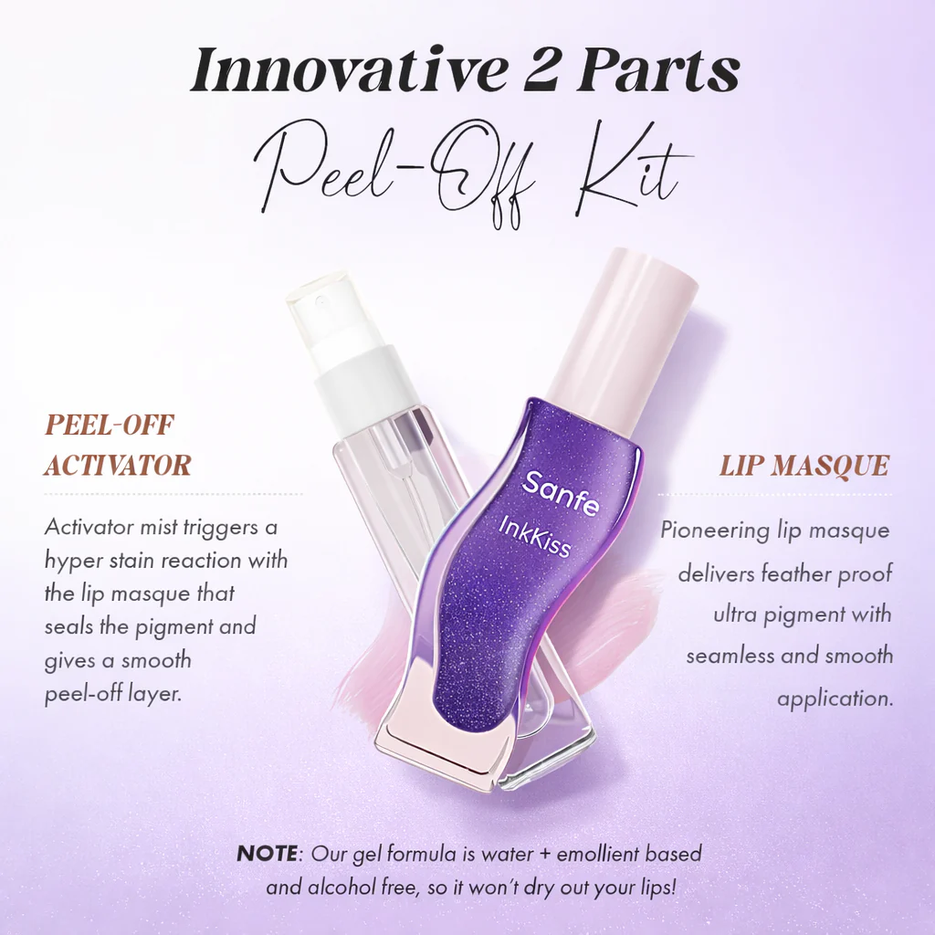 InkKiss Peel-Off Lip Tint Tattoo - Image 5