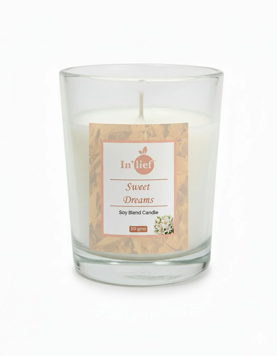 In'lief Shot Glass Candle | Sweet Dreams | 50gms