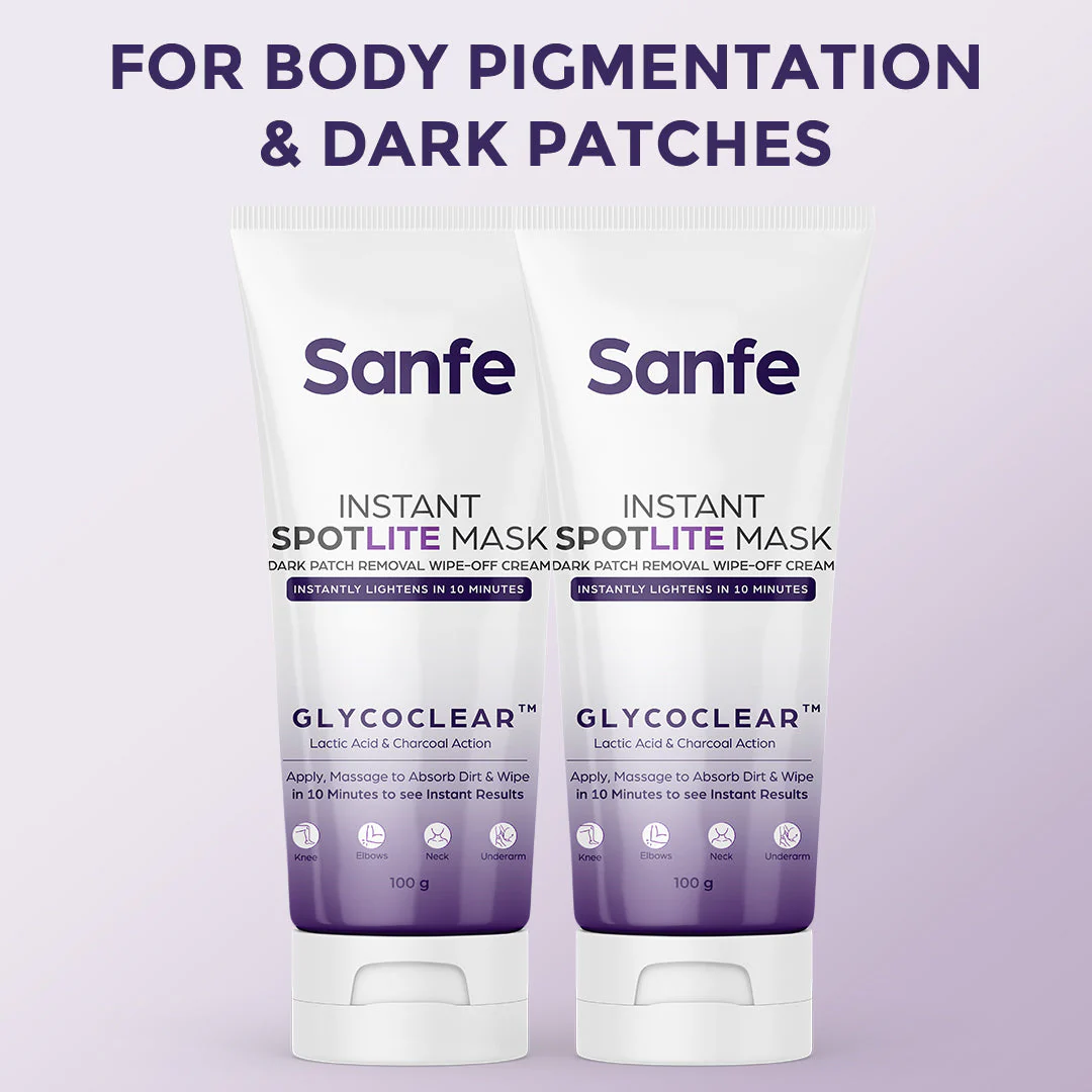 Instant Spotlite Mask For Dark Underarms, Neck and Body - Pack of 2