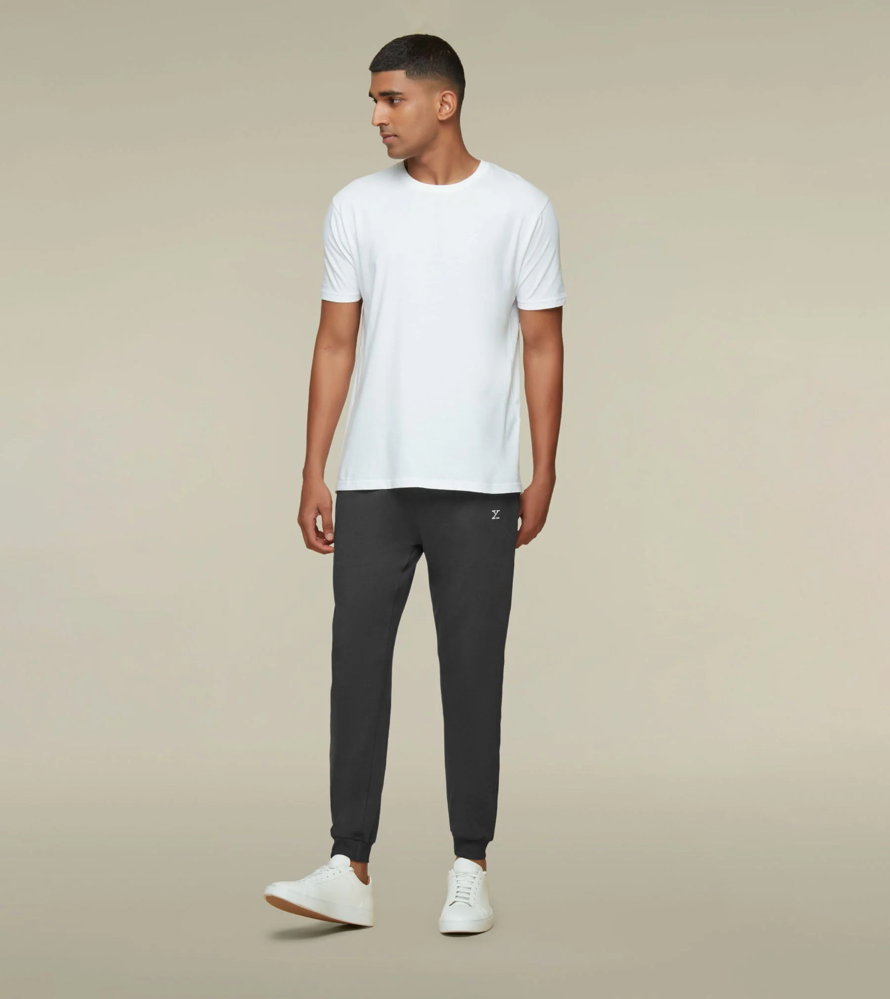 IntelliSoft Ace Modal-Cotton Joggers Graphite Grey - Image 5