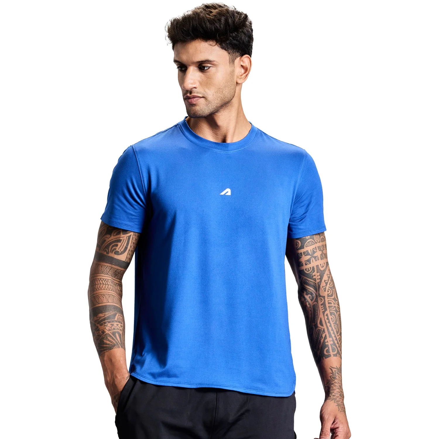 Intense Mens Tee -Blue - Image 11
