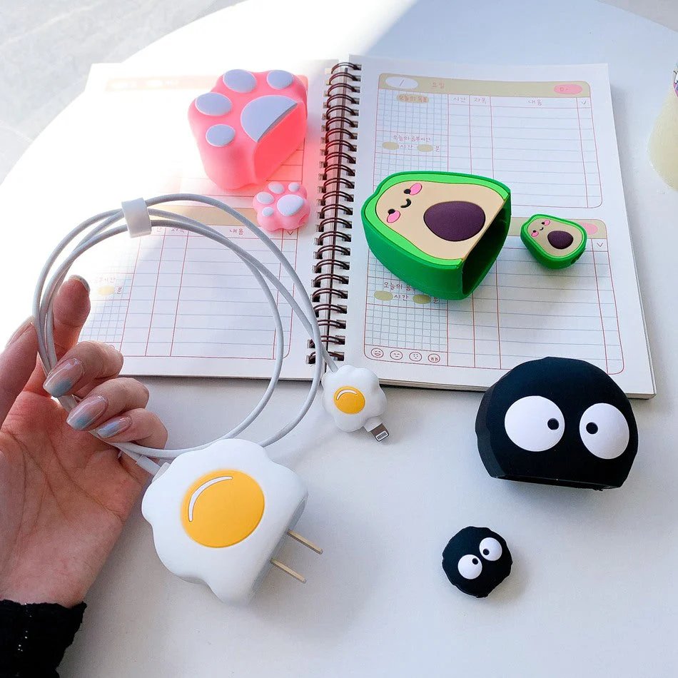 Iphone Charger Case Cover - Eggs - Without Wire Protector - Image 2