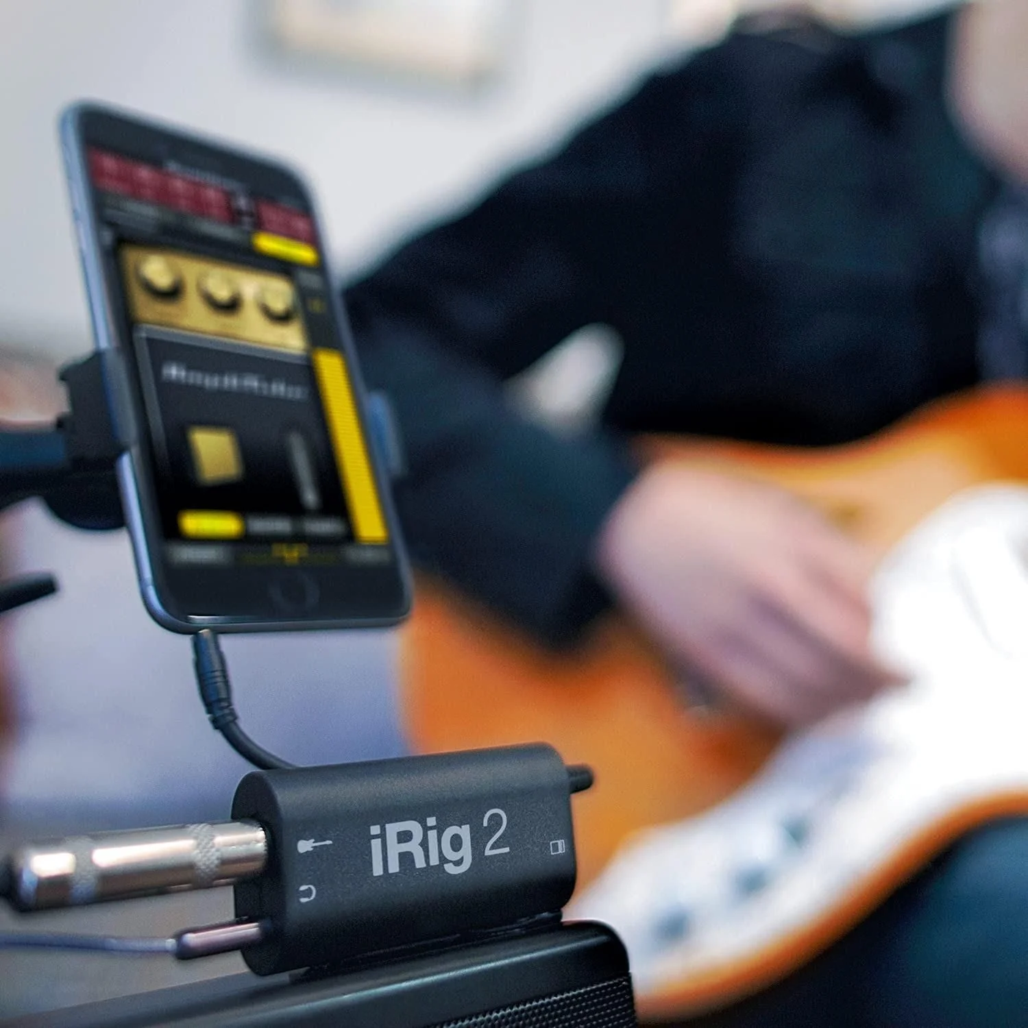 iRig: Guitar to 3.5mm Jack Interface AMP Converter for Audio Processing & Effects Pedals - Image 2