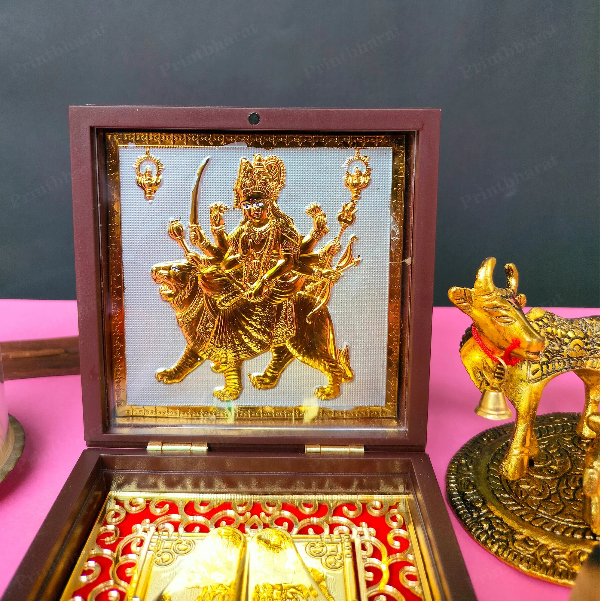 Jai Mata Di Pocket Temple (24 Karat Gold Coated) - Image 10