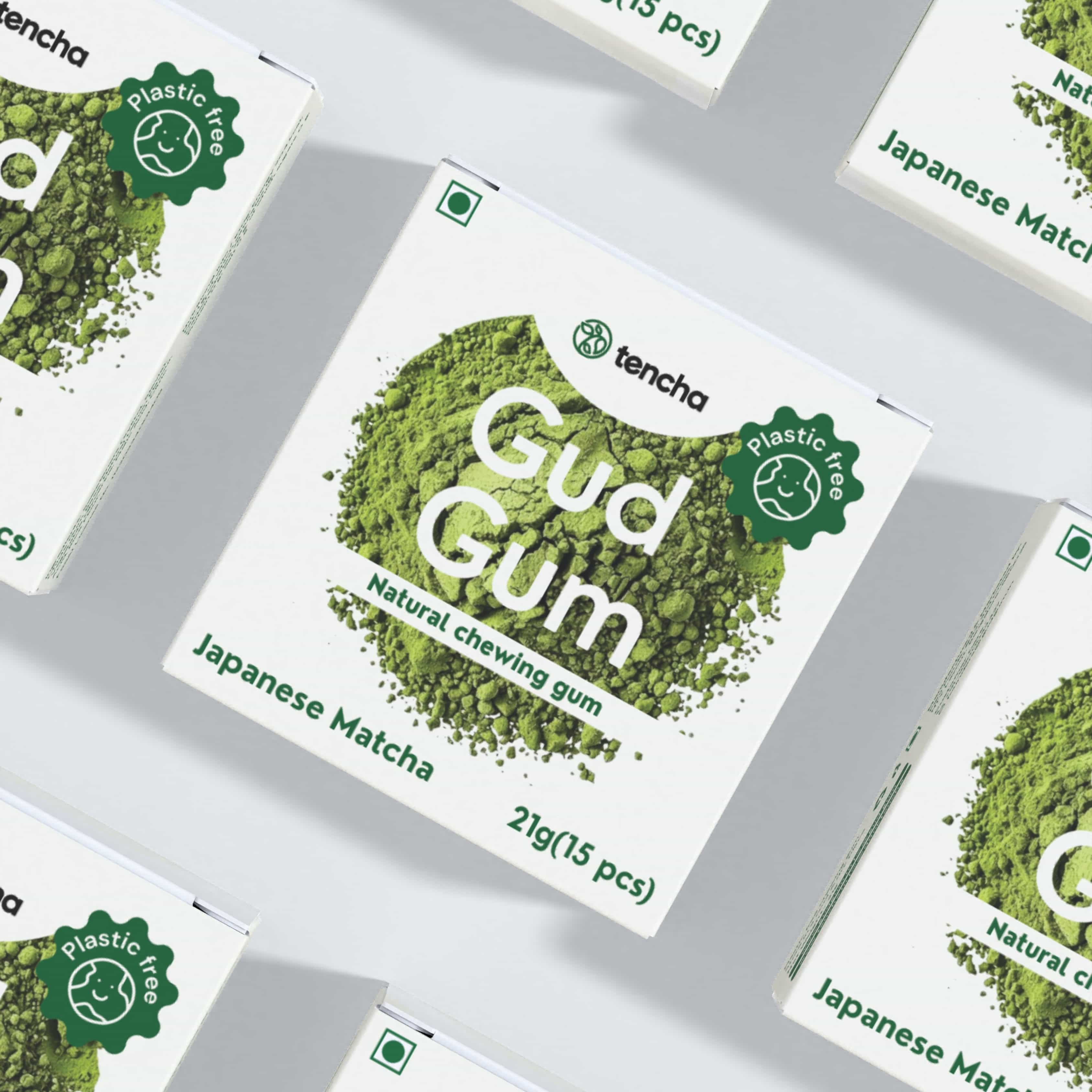 Japanese Matcha Chewing Gum | (Tencha x Gud Gum) - Image 5