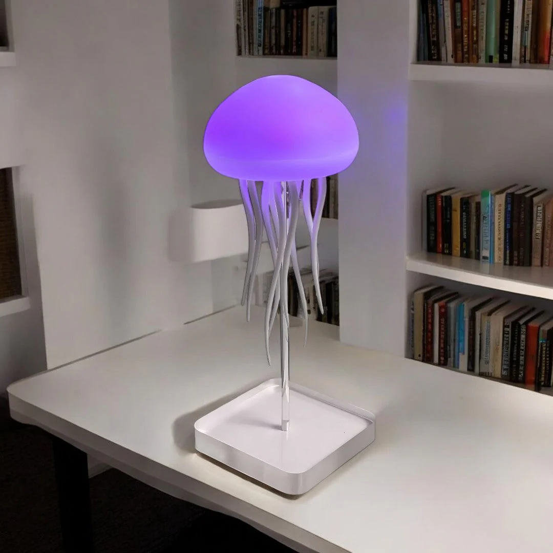 Jelly: Viral RGB Jellyfish Lamp with Voice Control, Dancing Legs & USB-C Rechargeable Design (Hanging + Base) - Image 12