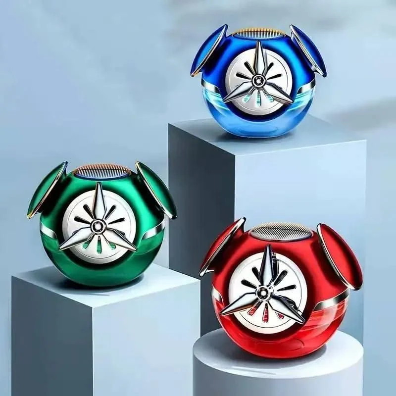 JetScent: Solar Powered Car Perfume with Rotating Fan - Image 2