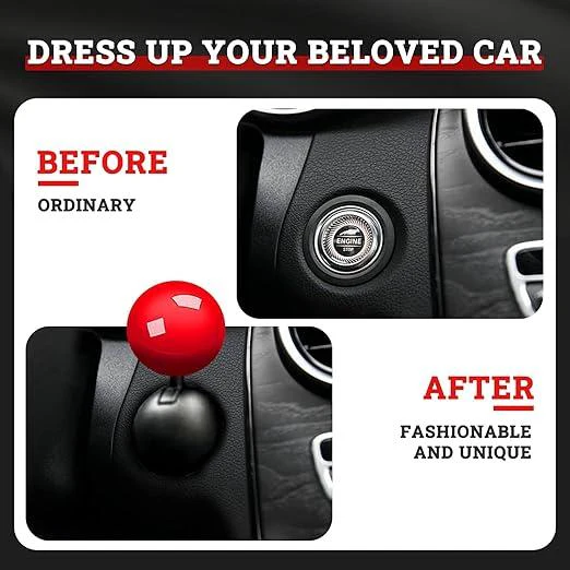 JoyStick: Arcade Push Start Button Cover with Joystick Design for Car Engine Ignition Protection & Decoration - Image 6