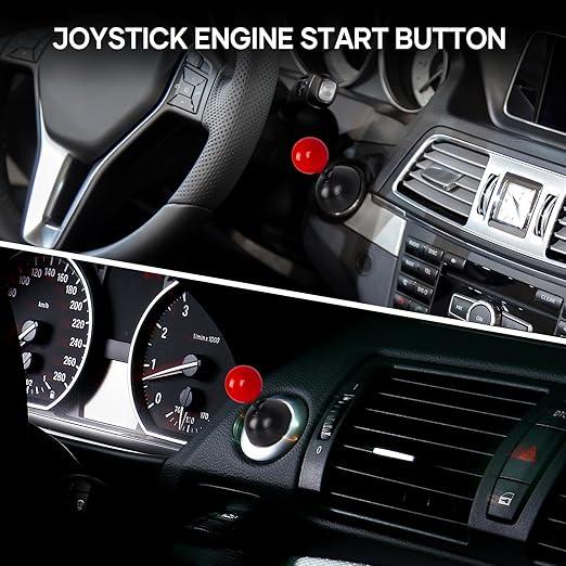JoyStick: Arcade Push Start Button Cover with Joystick Design for Car Engine Ignition Protection & Decoration - Image 7