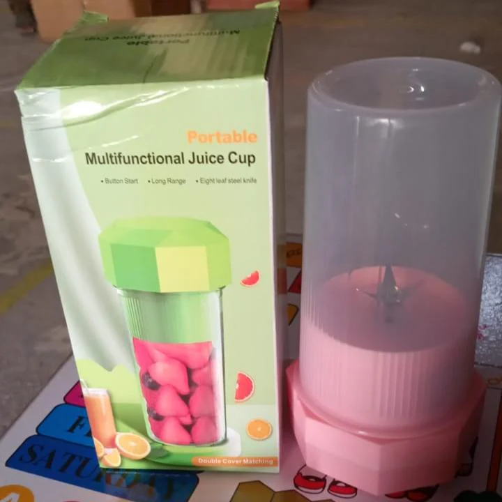 JuiceMate: USB-C Rechargeable 6-Blade Portable Juicer & Blender for Smoothies & Ice Crushing with Built-in 400ml Jar - Image 6