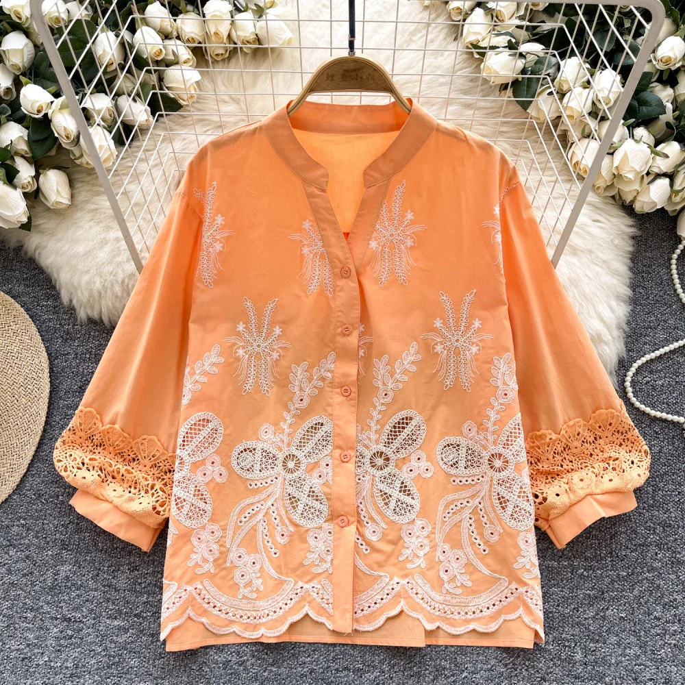 Juliet Embroidery Shirt - Image 8