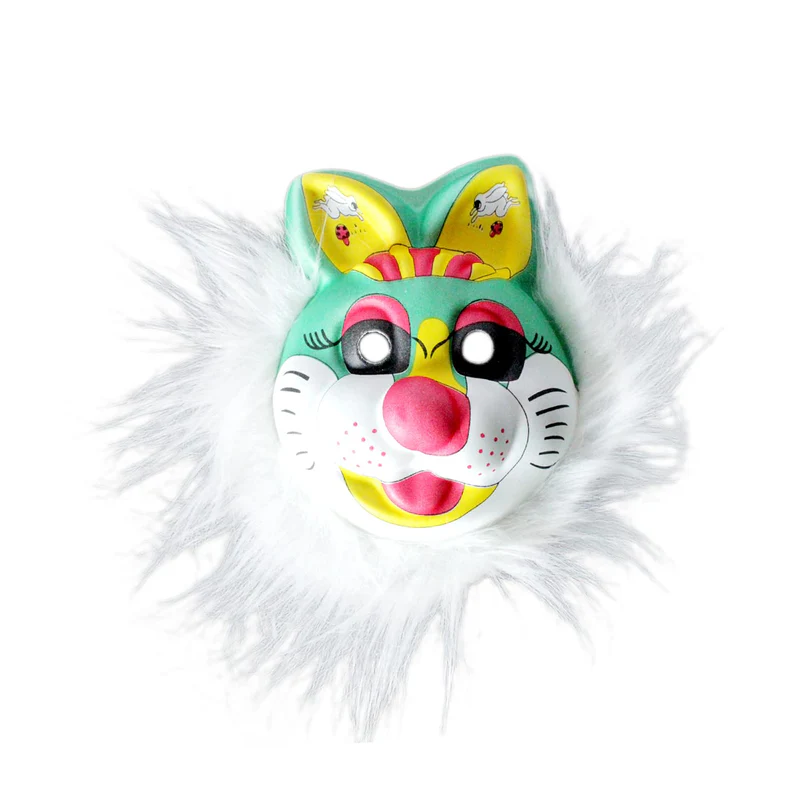 Jungle Animal Face Mask (Multicolor) (Pack of 1)