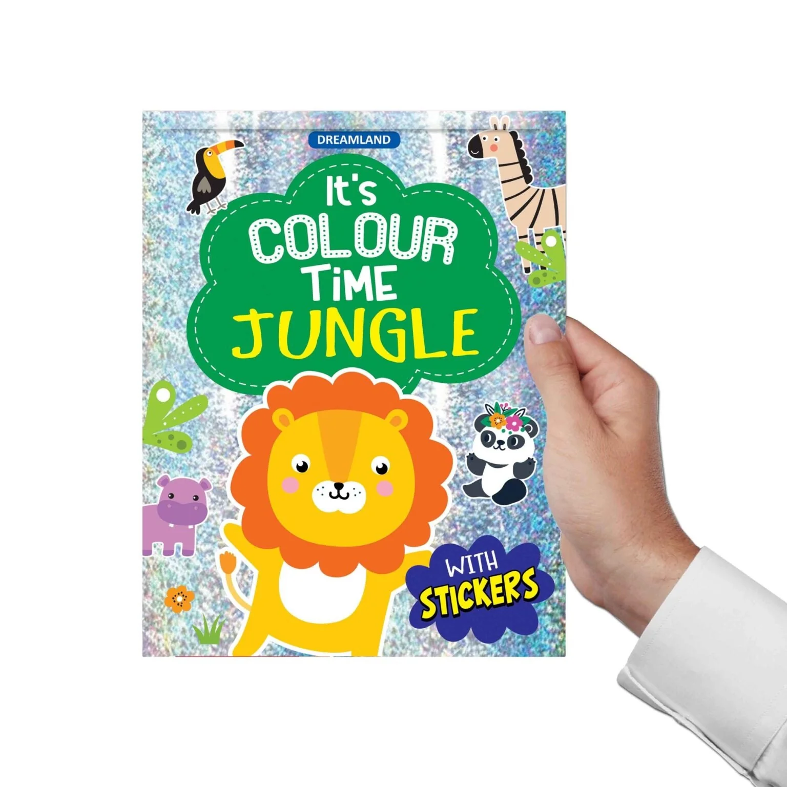 Jungle- It's Colour time with Stickers - Image 3