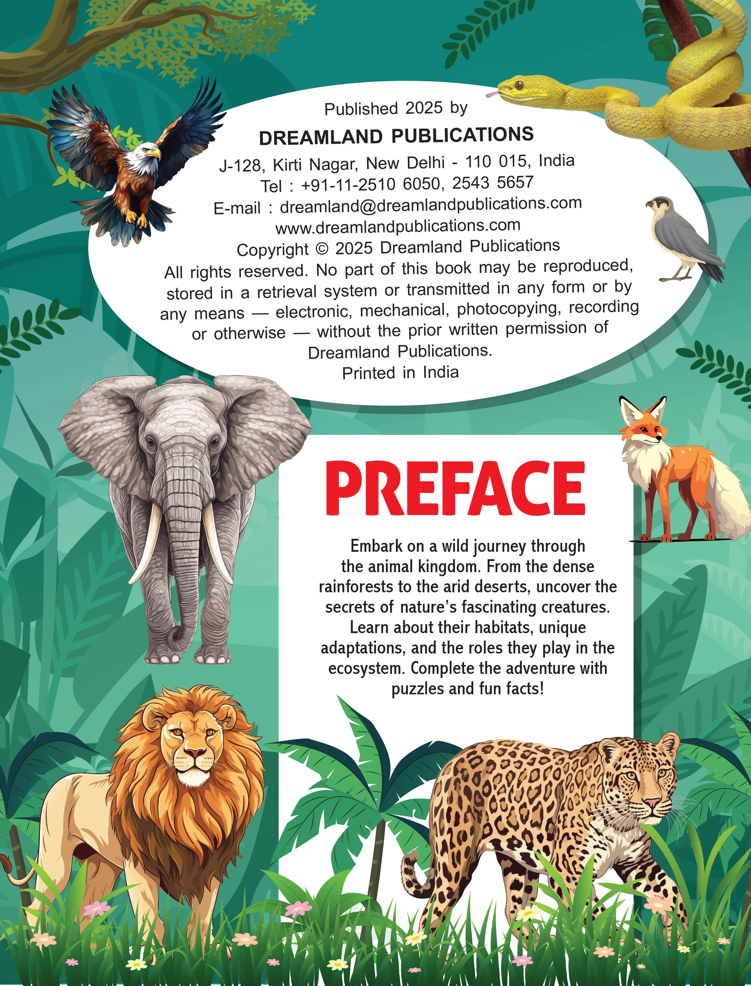 Junior Genius: Amazing Animals – A Fun-Filled Learning Book for Kids Age 7+ | Discover Incredible Creatures with Facts, Activities, and Puzzles - Image 3
