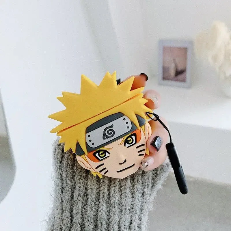 Kakasi Naruto Airpods Cover for Apple AirPods - Premium Silicone Case - Image 3