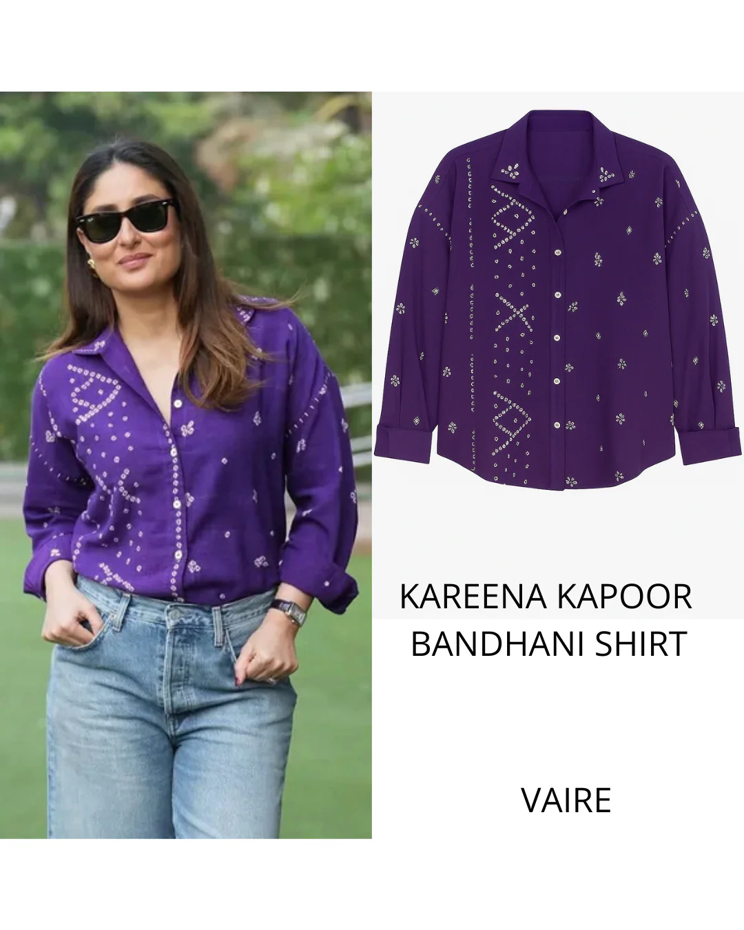 KAREENA KAPOOR BANDHANI SHIRTS - Image 43