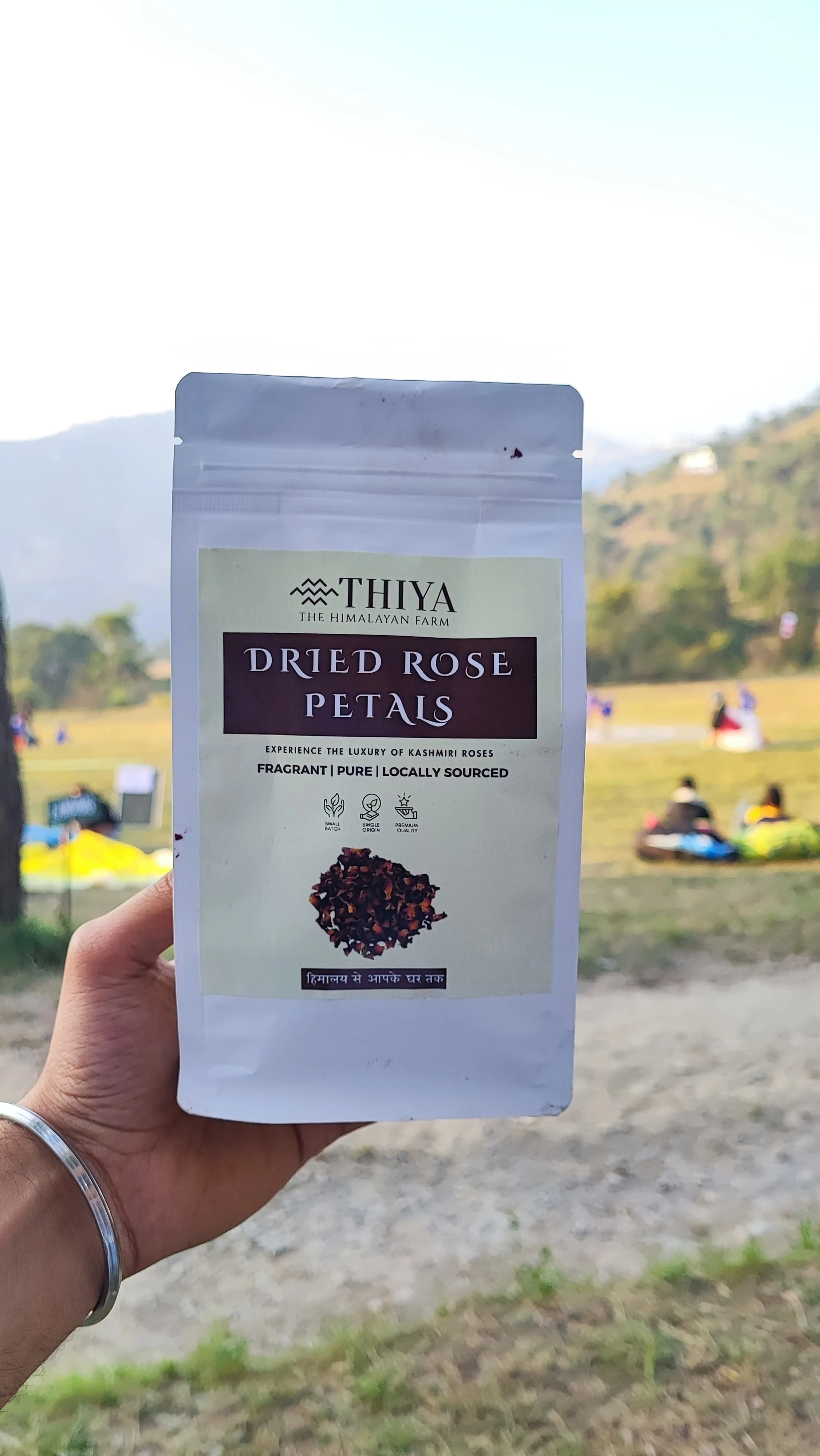 Kashmir Dried Rose Petals | Kashmir's Finest | Dried Rose Petals | 50g