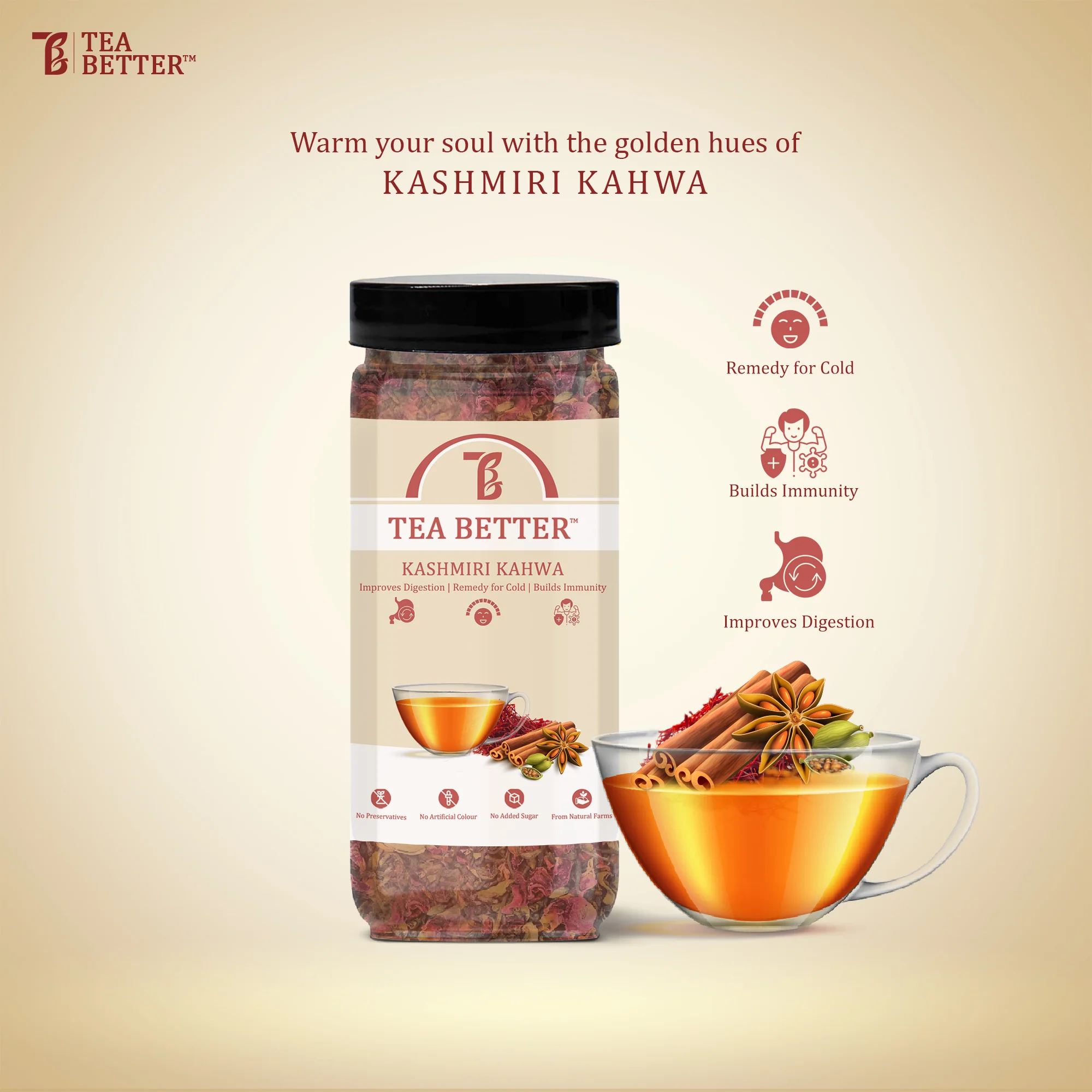 Kashmiri Kahwa Tea - Image 2