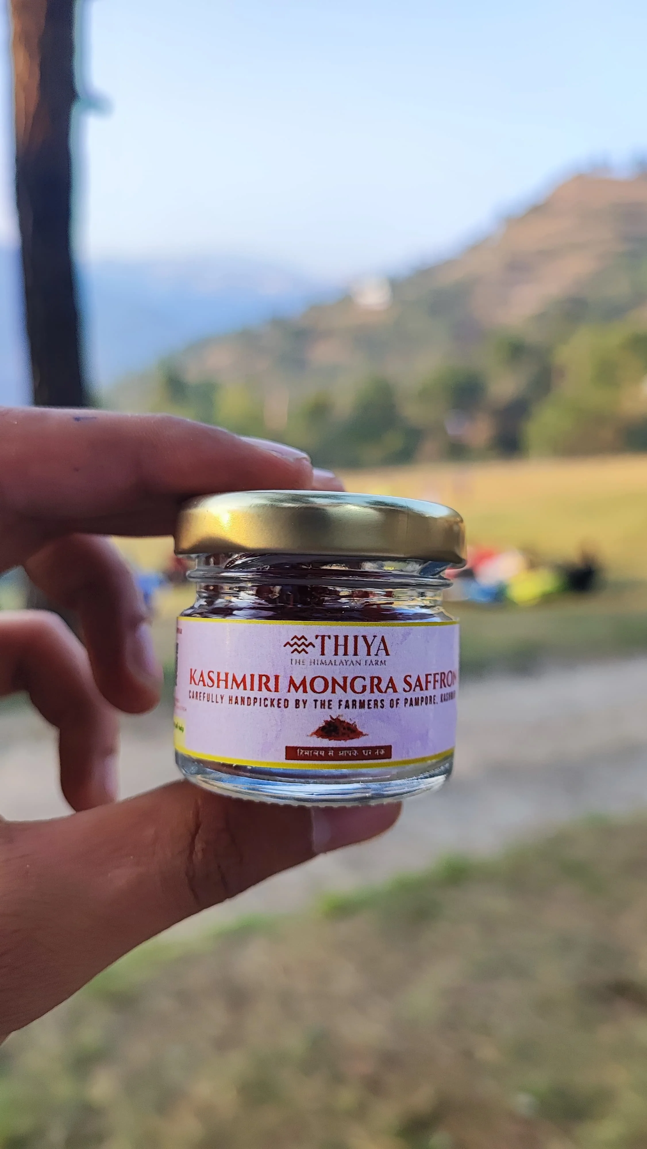 Kashmiri Mongra Saffron Thread | Kashmir's Finest | Mongra Saffron Threads | 1g | Lab Tested - Image 3