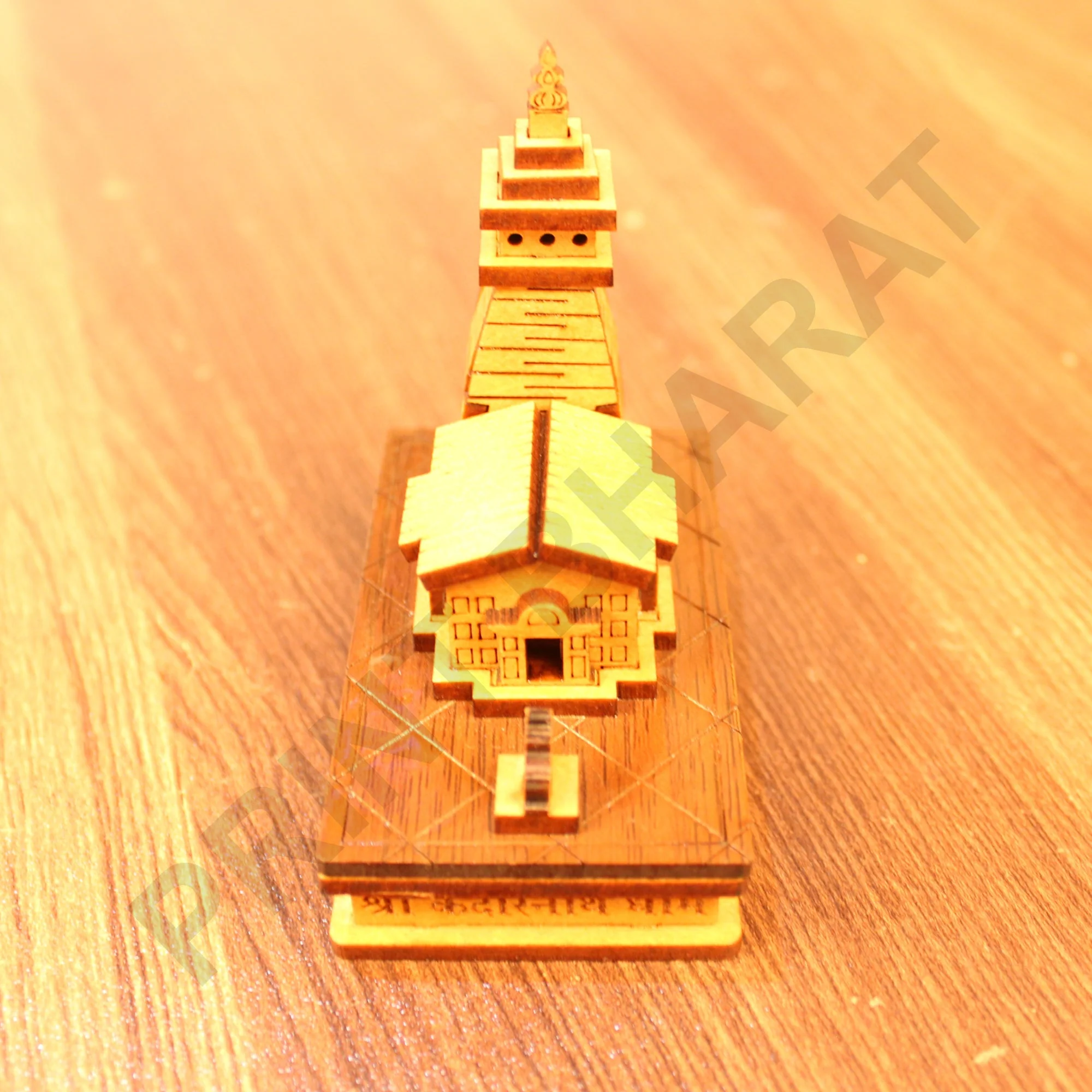 Kedarnath Wooden Temple,Shree Kedarnath Dham LENGTH: 11.5 CM,WIDHT: 8.5 CM,HEIGHT: 16 CM - Image 3