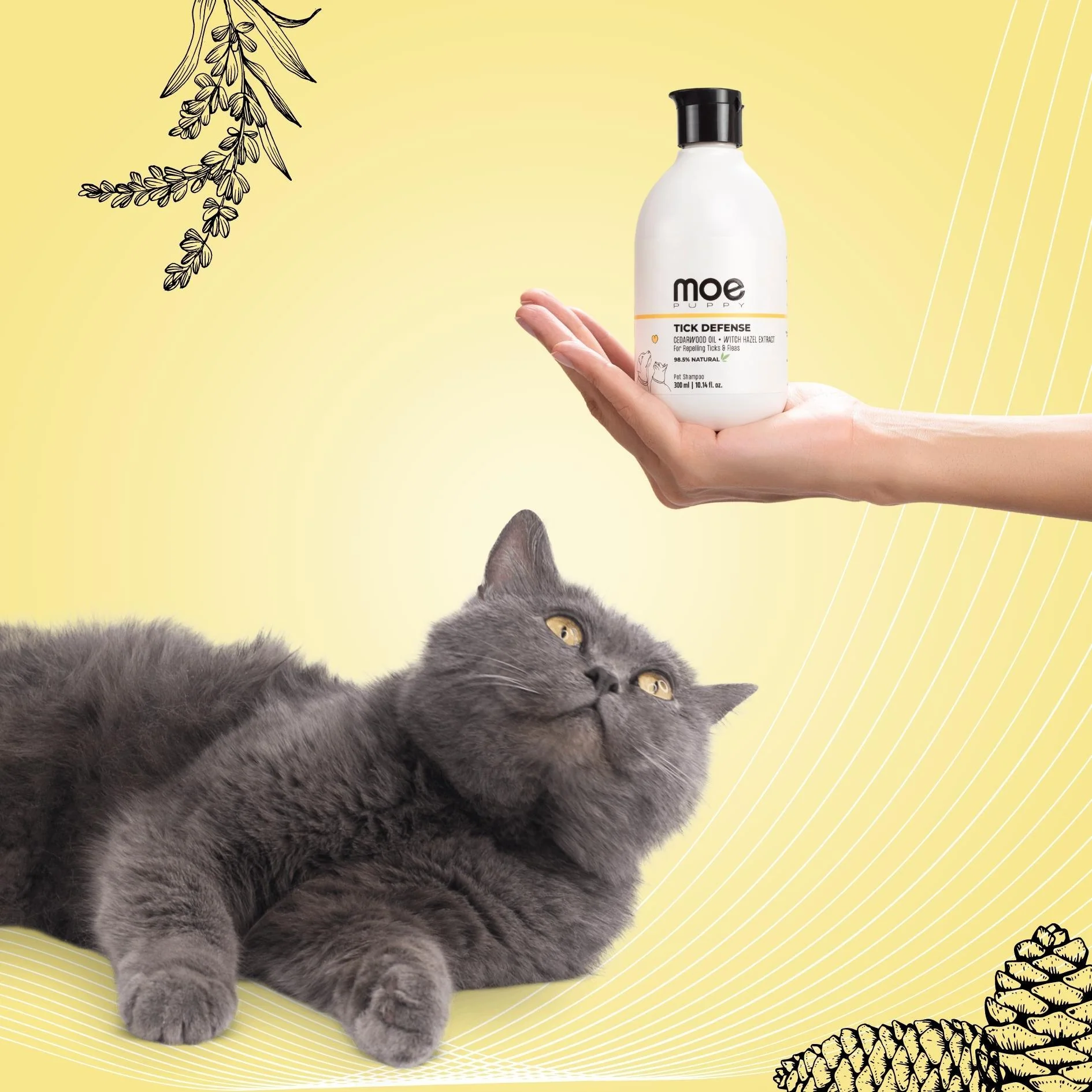 Keratin+ & Tick Defense Pet Shampoo Combo - Image 5