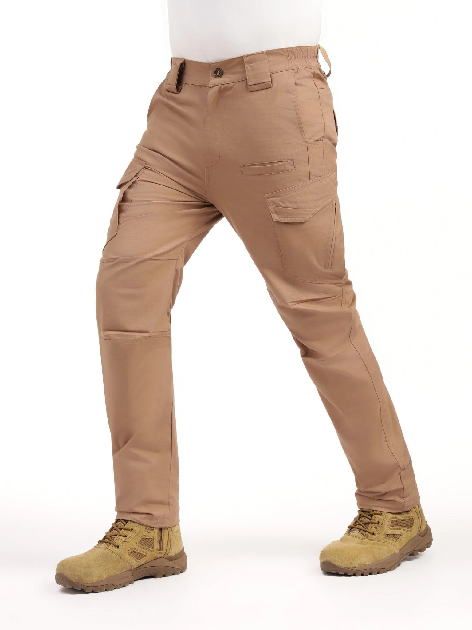 Khaki Achiever Tactical Pant - Image 3