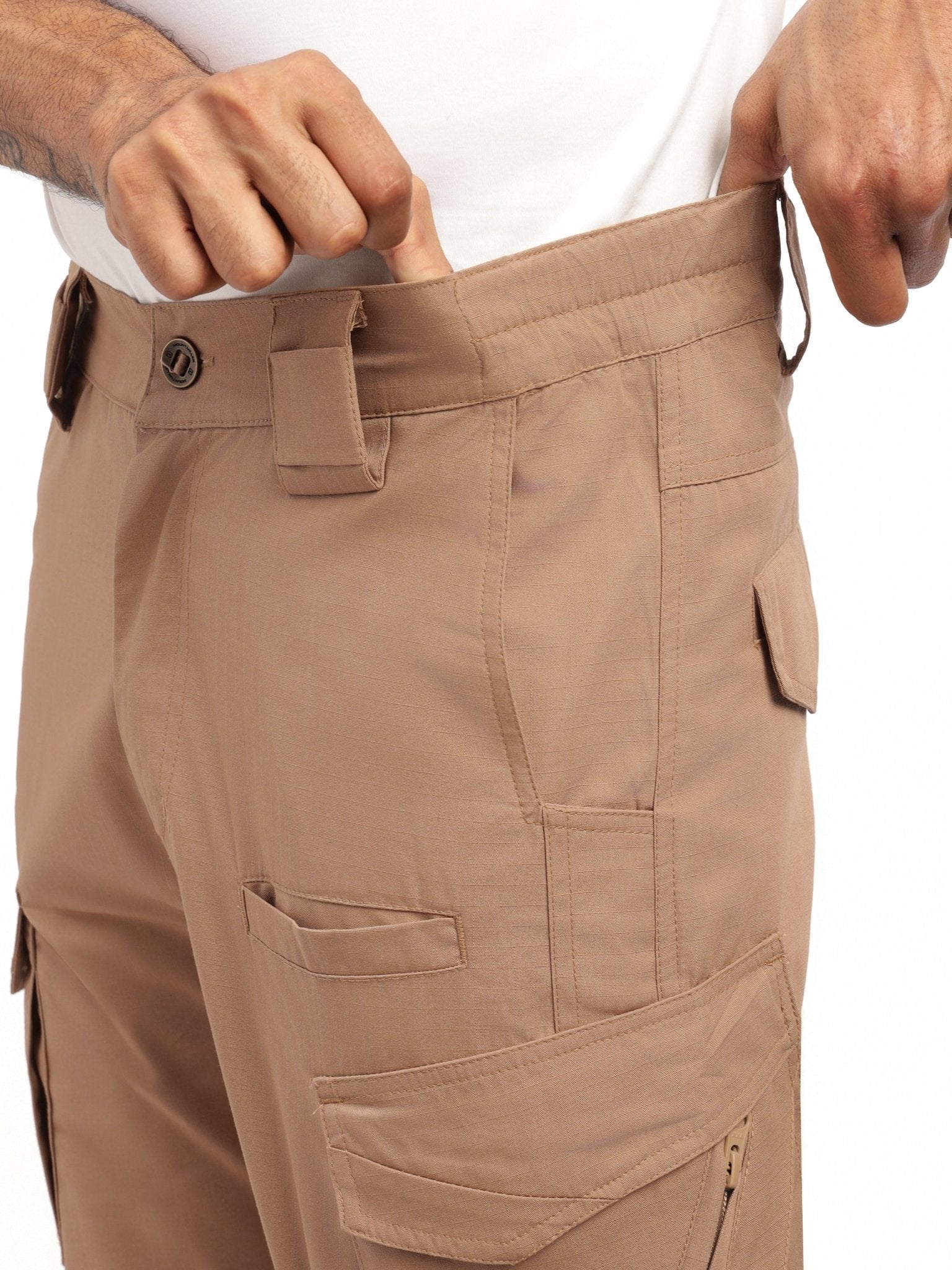 Khaki Achiever Tactical Pant - Image 4