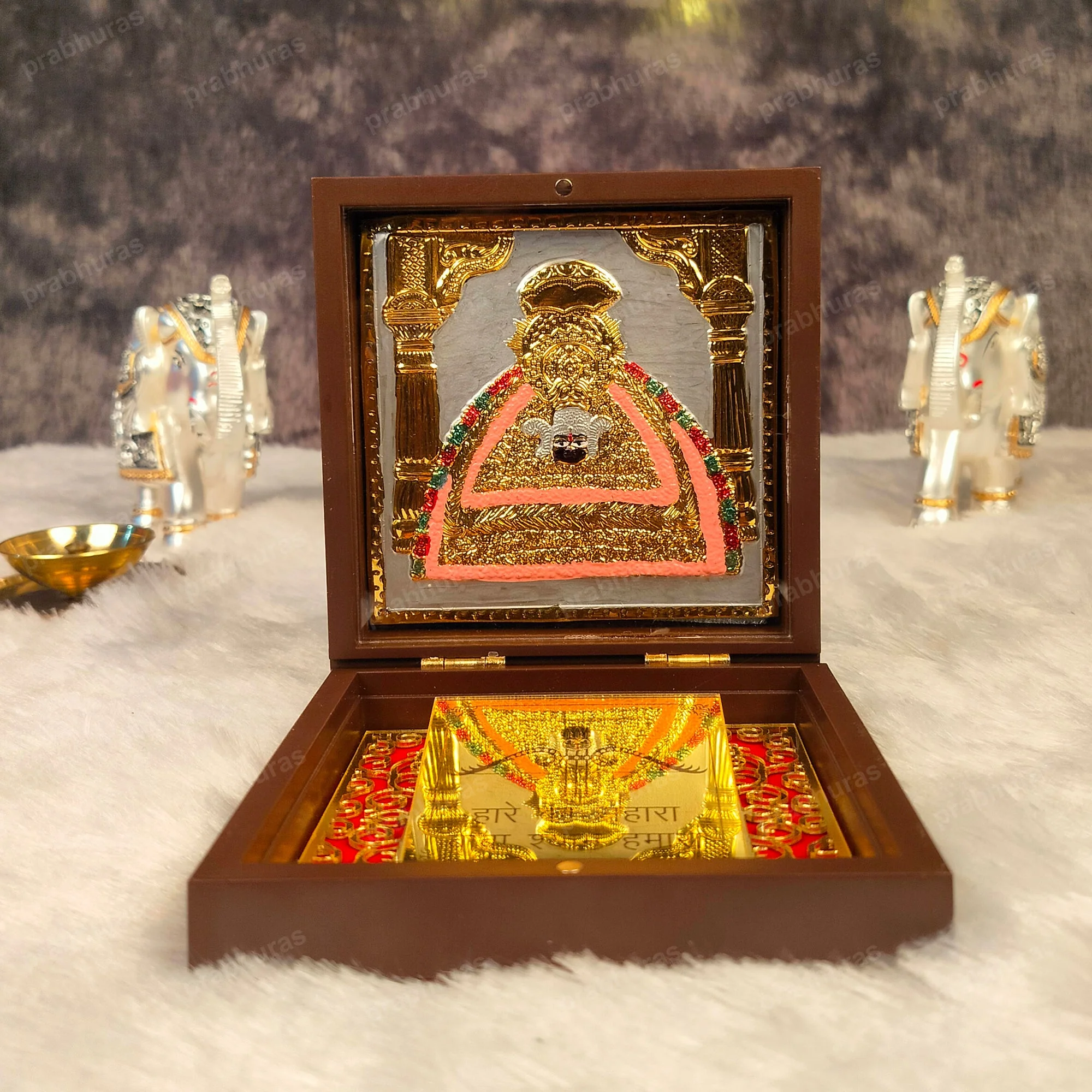 Khatu Shyam Pocket Temple (24 Karat Gold Coated) - Image 4