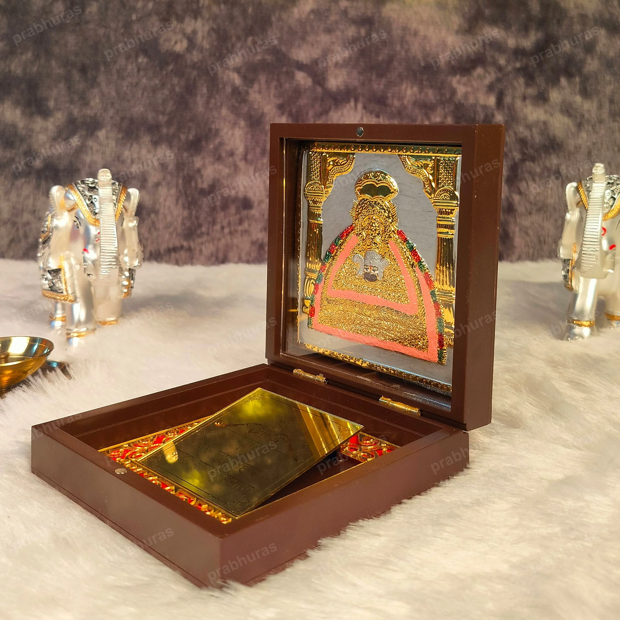Khatu Shyam Pocket Temple (24 Karat Gold Coated) - Image 6