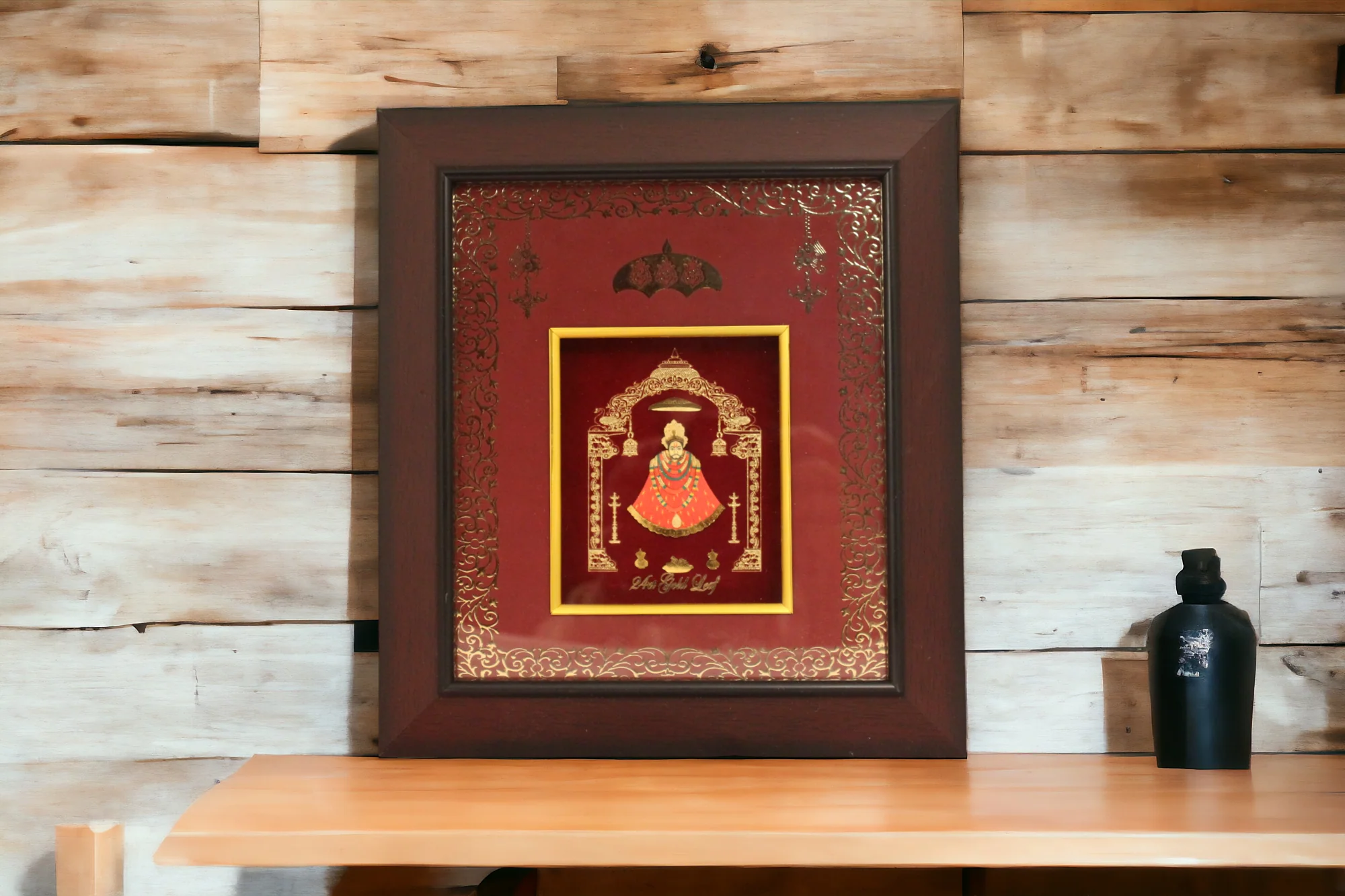 Khatu Shyam Wall Hanging And Table - Image 3