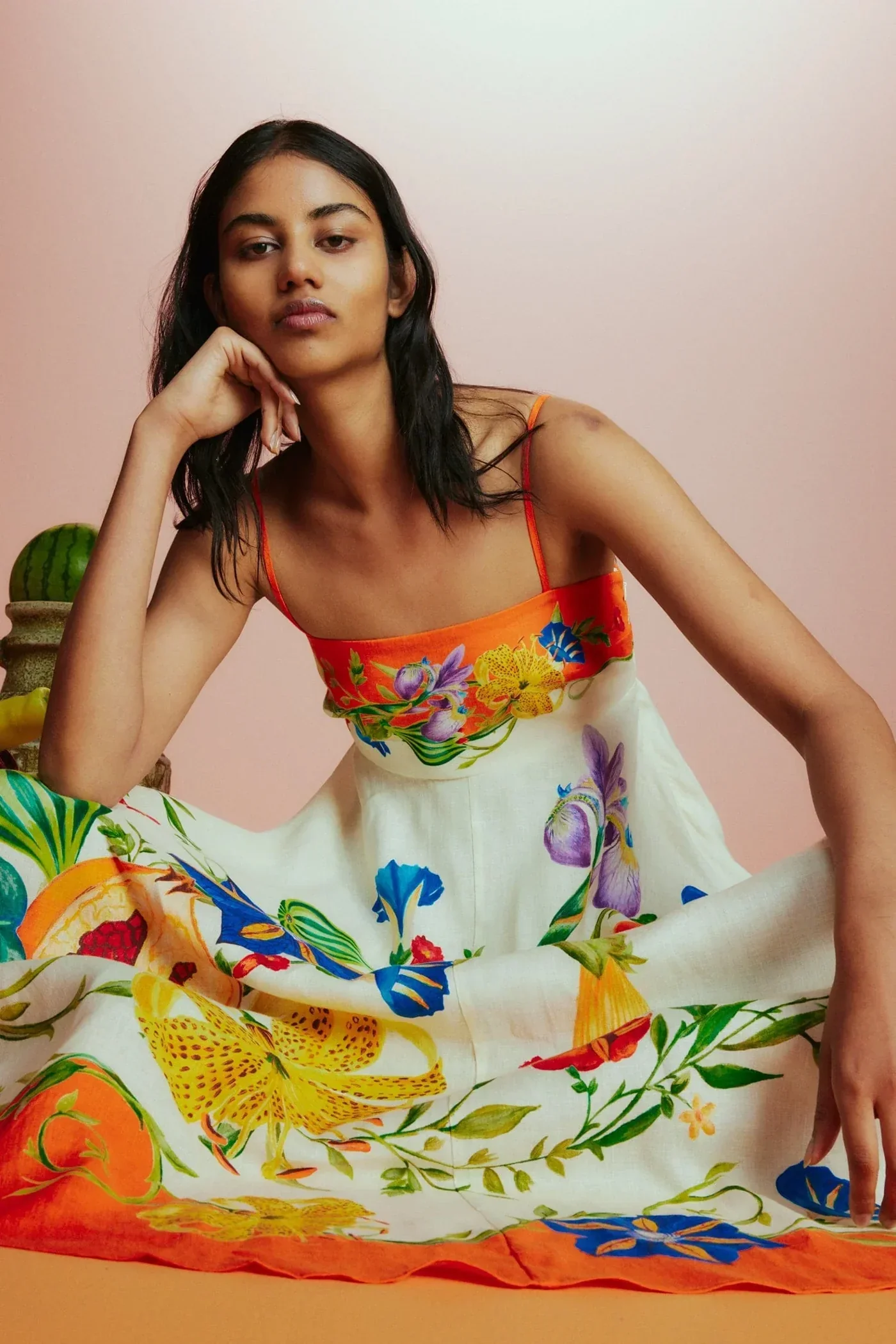 KIARA ADVANI MIDI SUNDRESS SILHOUETTE - Image 12