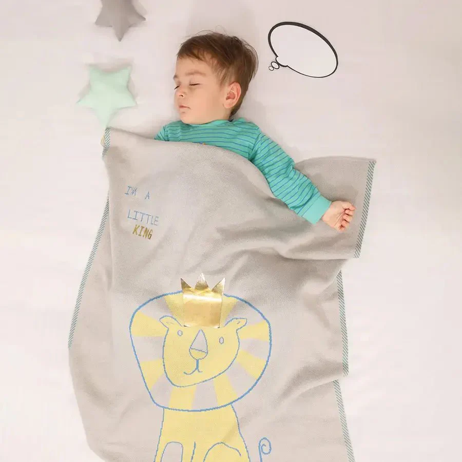 Kiddo Knitted Blanket- Safari - Image 2