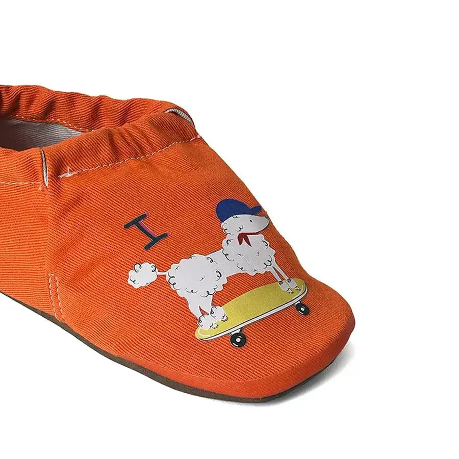 Kids Dog Print Newborn Booties - Image 5