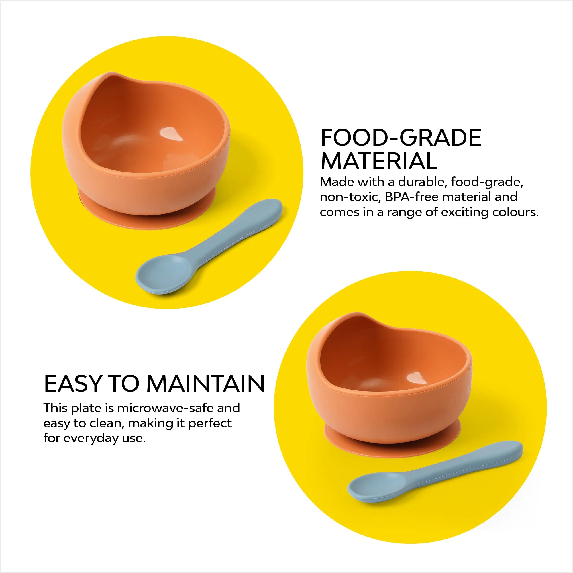 Kids Silicone Bowl Gift Set - Image 7