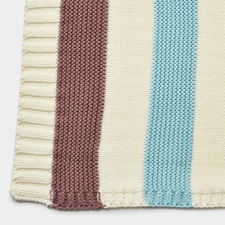 Kids Ultra Soft Purl Knitted Infant Blanket - Image 6