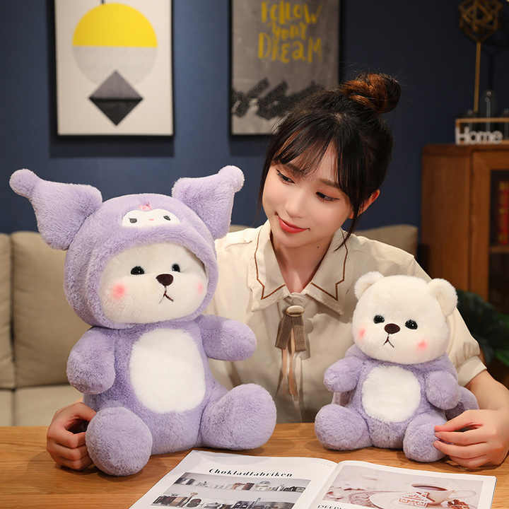 Kiwai Hoodie Teddy Bear Soft Toy 45cm - Image 4