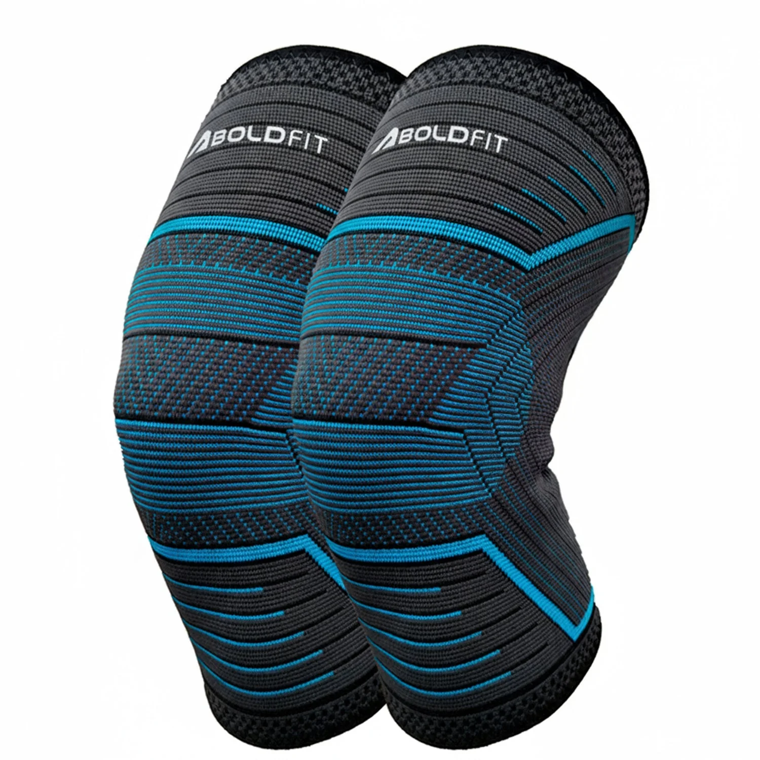 Knee Support Sleeve/Cap-Blue - Image 9
