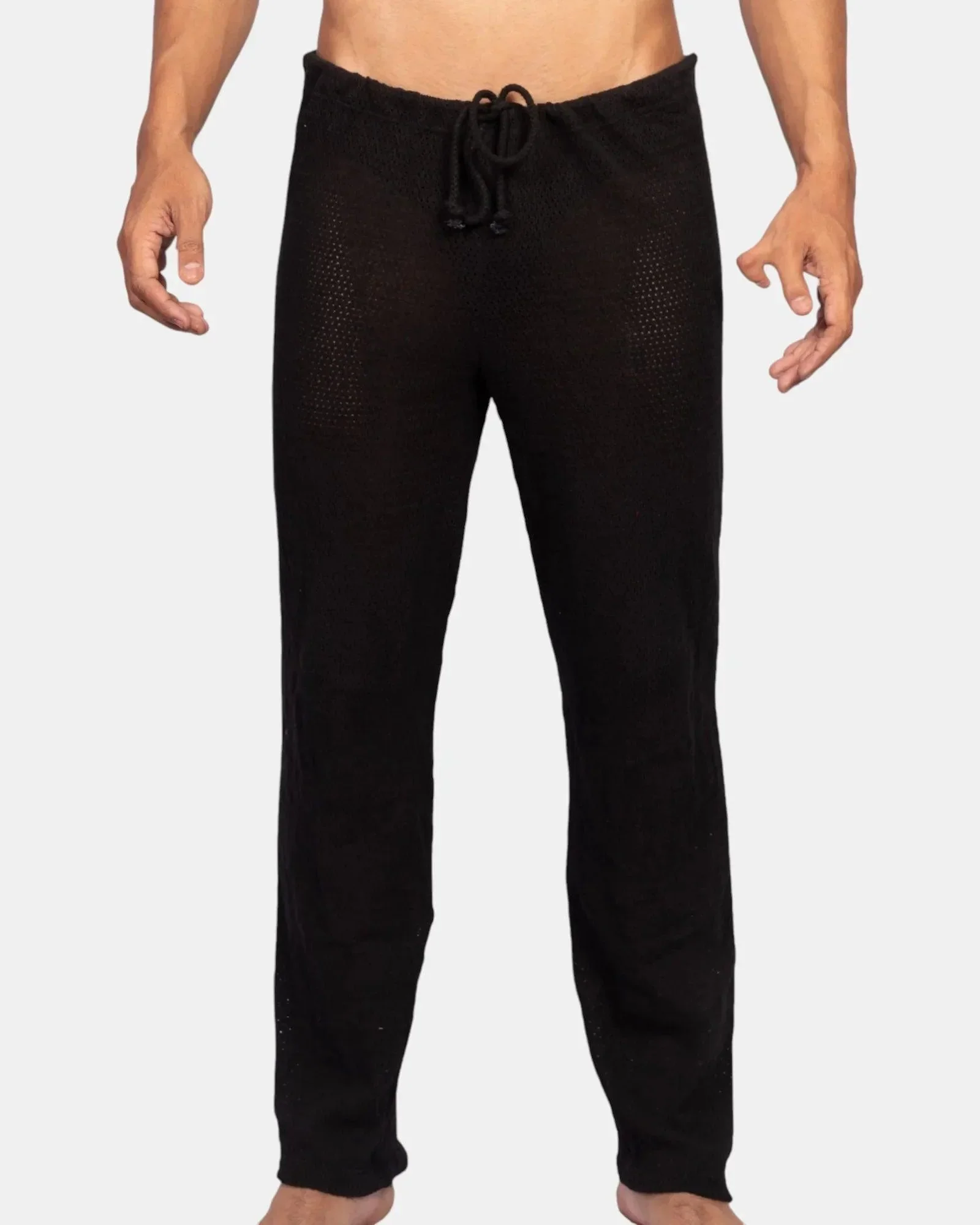 Knit Crochet Pants /Black - Image 9
