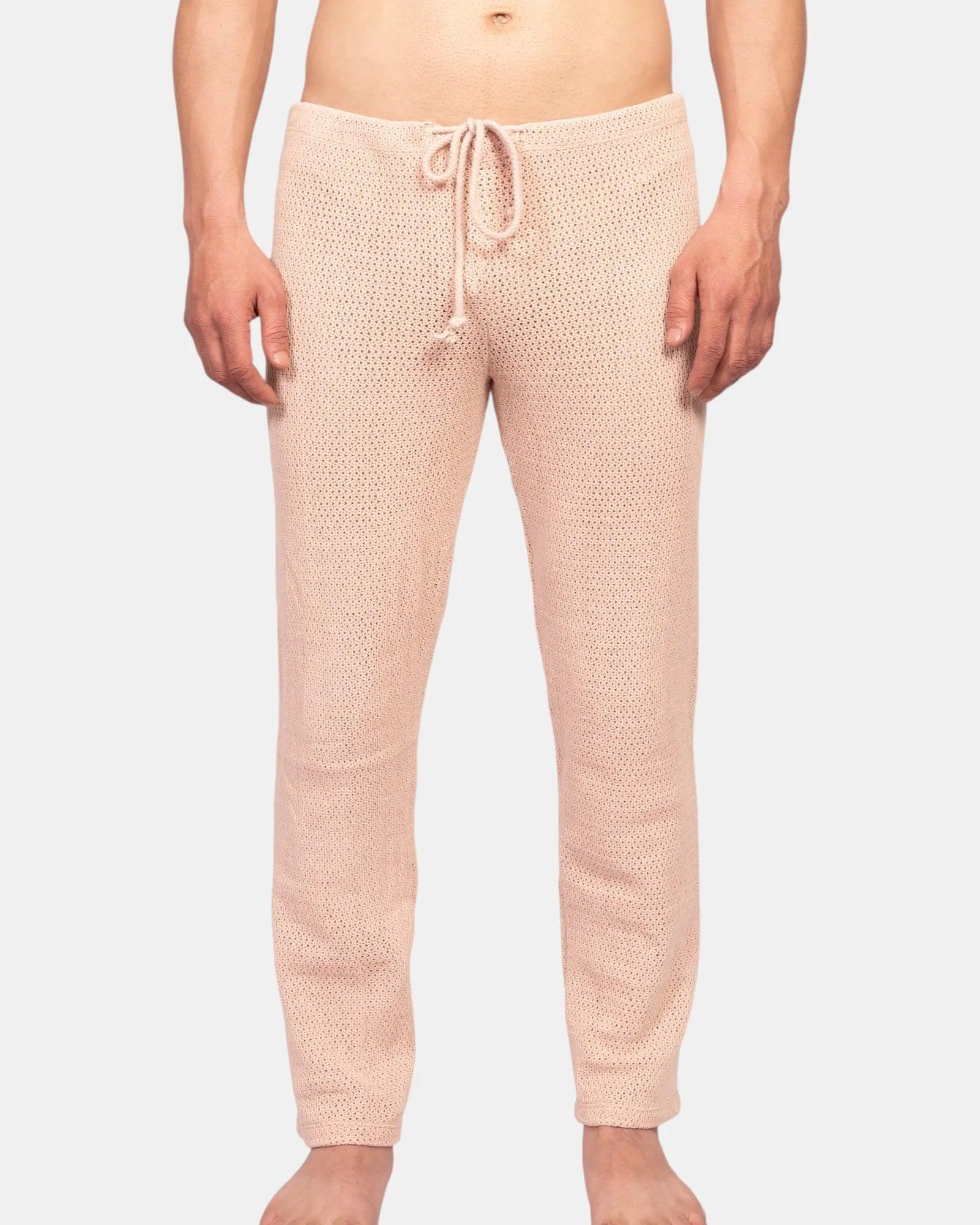 Knit Crochet Pants /Ivory Cream - Image 9