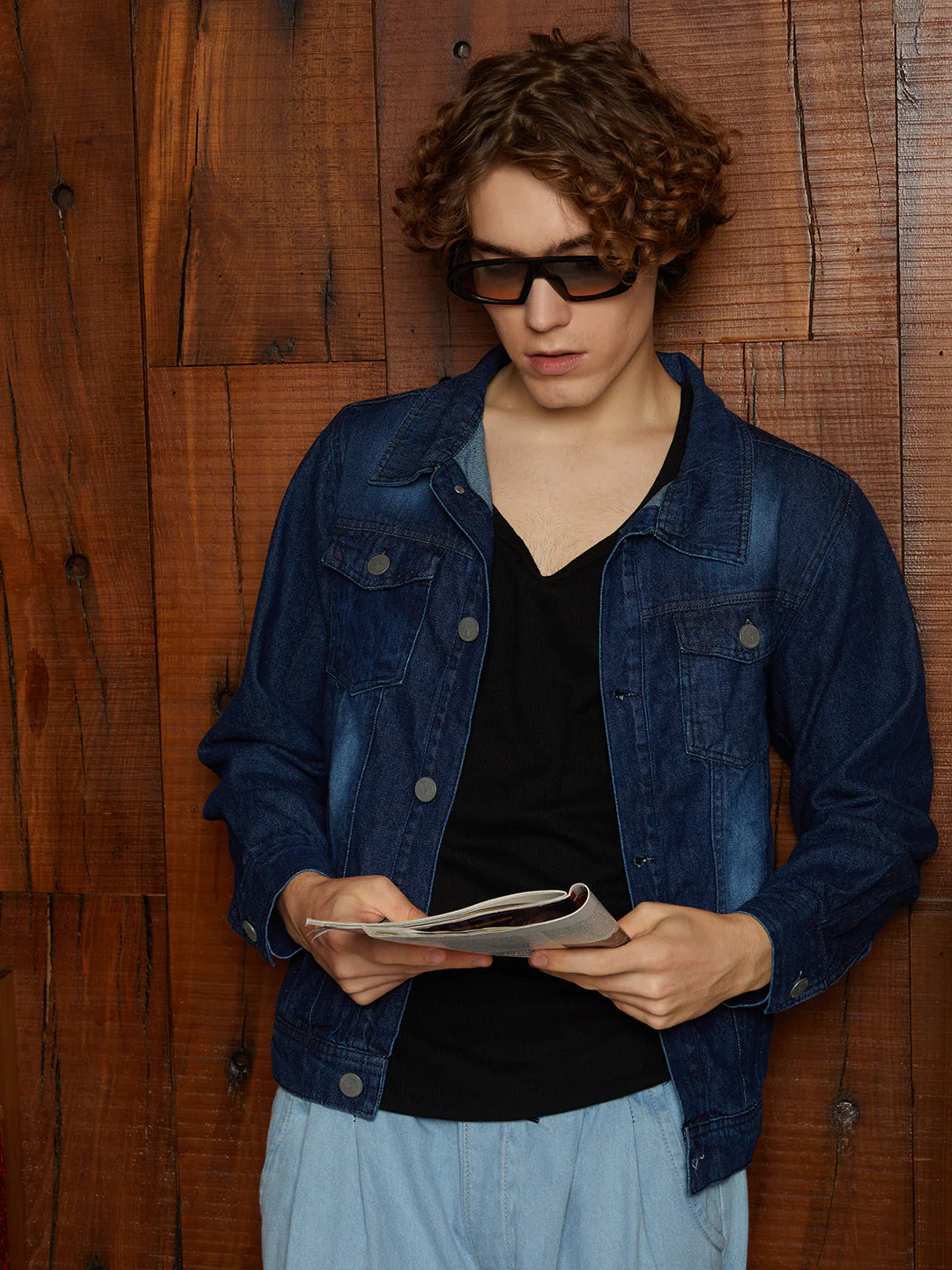 Known Medium-Wash Relaxed Denim Jacket