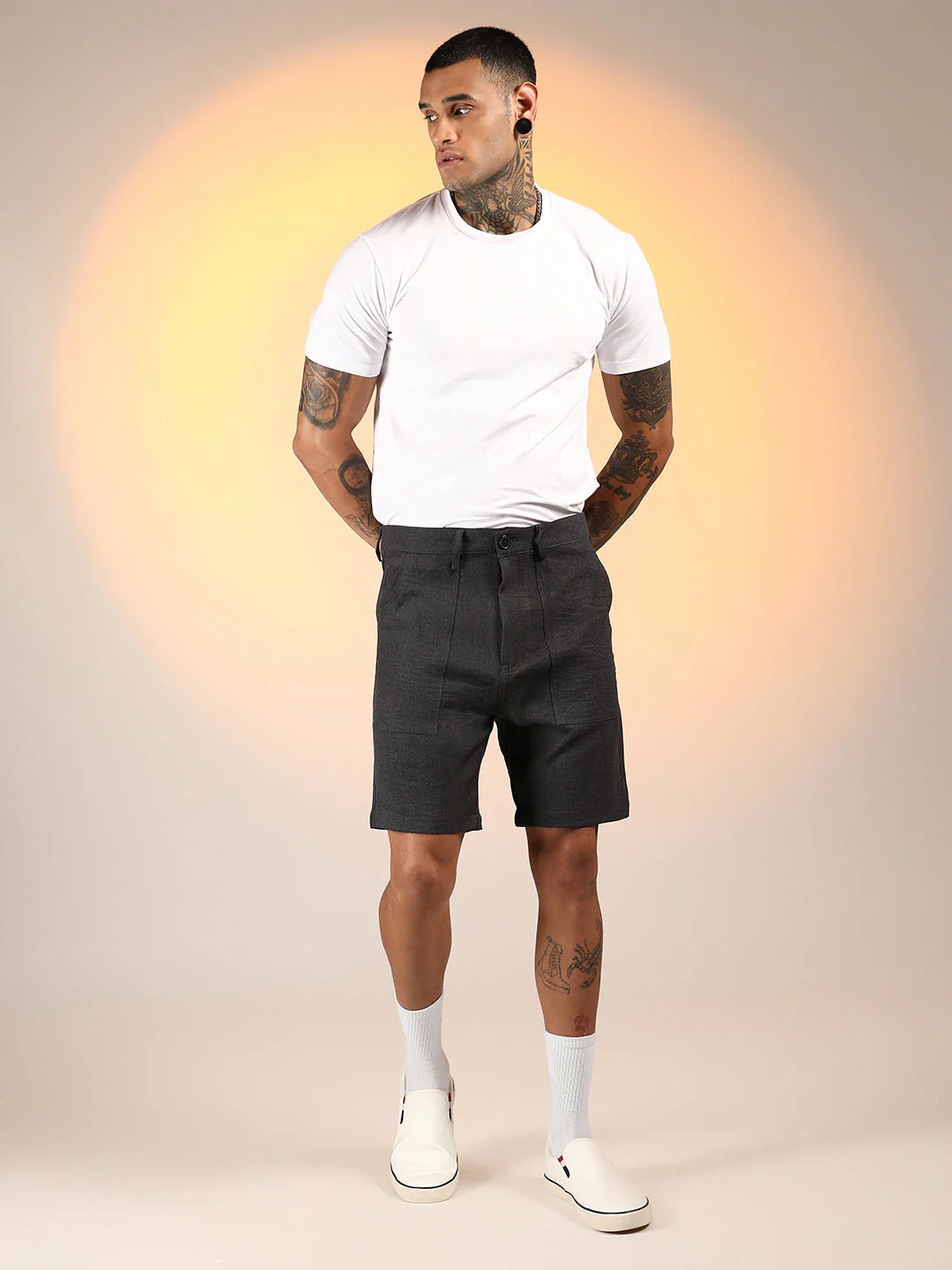 Known Tailored Carpenter Shorts - Image 5
